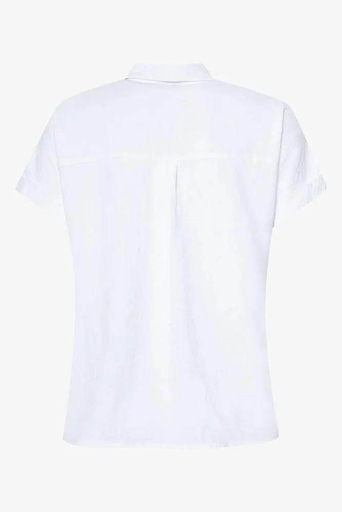 Utility Short Sleeve Shirt White