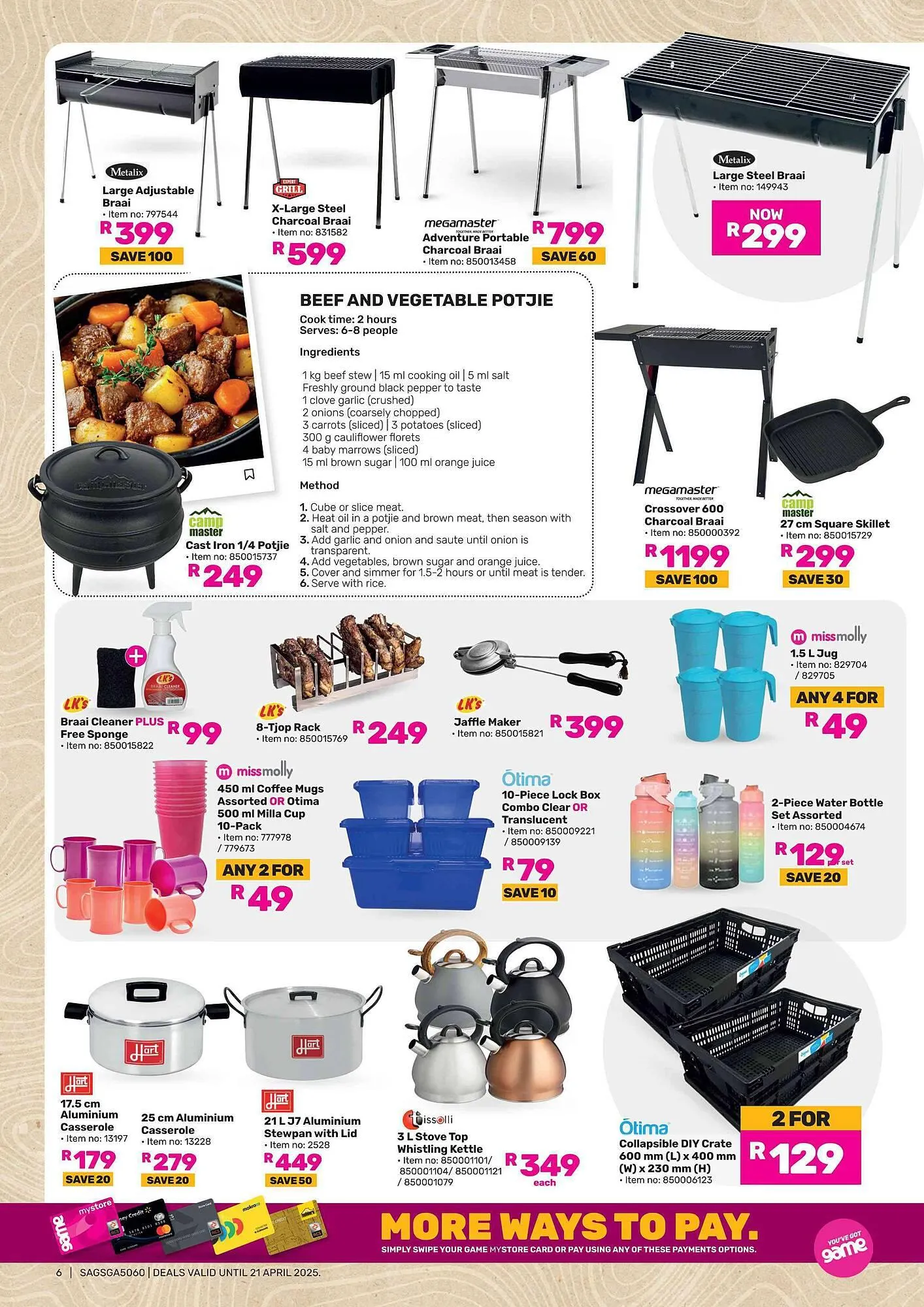 Game catalogue from 11 March to 21 April 2025 - Catalogue Page 6