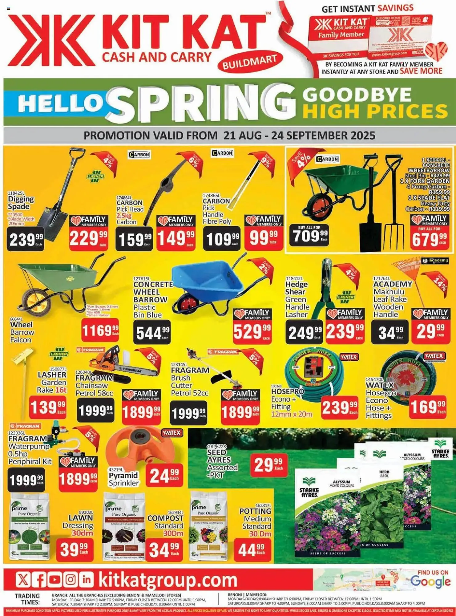 KitKat Cash and Carry catalogue from 21 August to 24 September 2025 - Catalogue Page 1