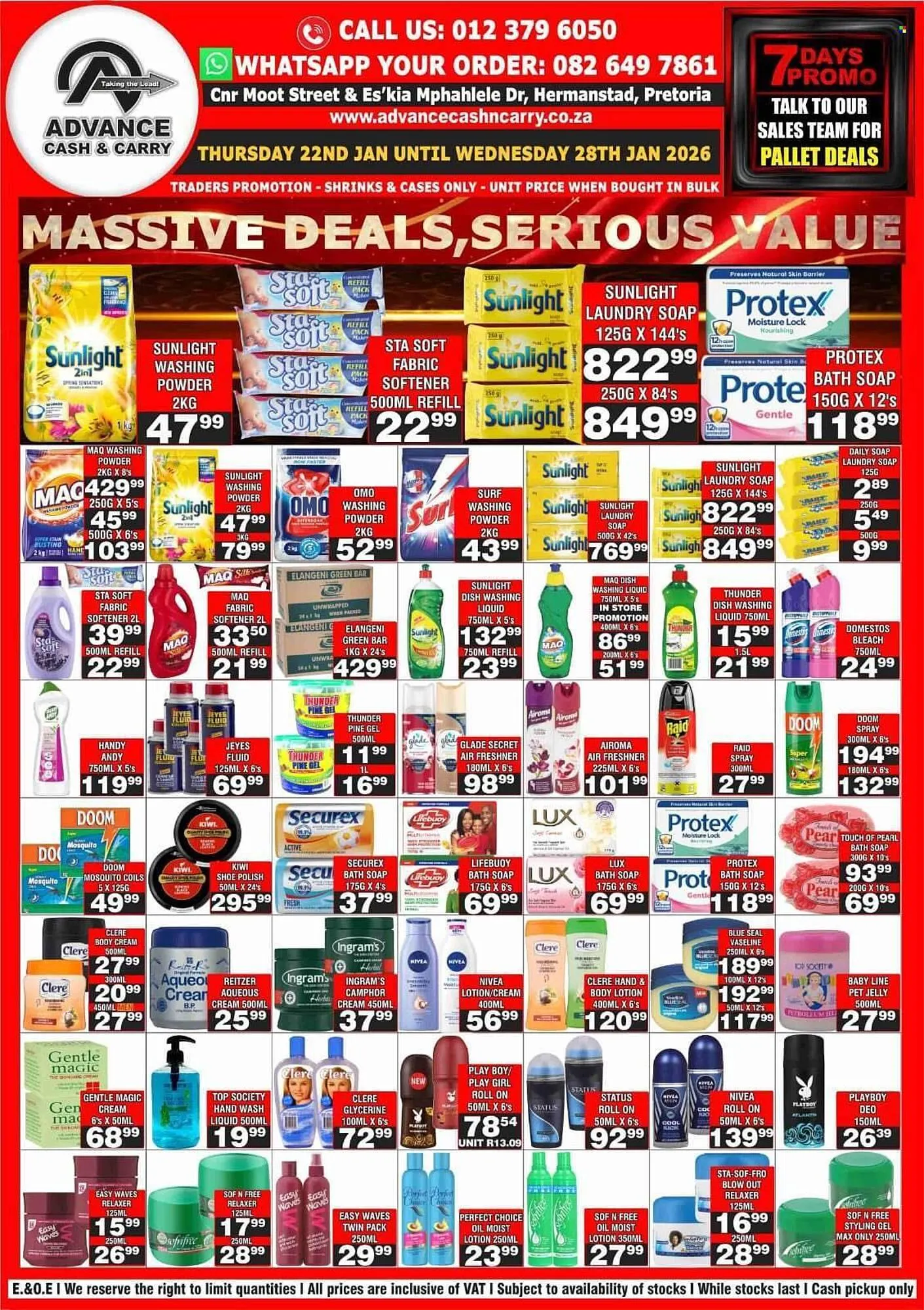 Advance Cash n Carry catalogue from 22 January to 28 January 2026 - Catalogue Page 8
