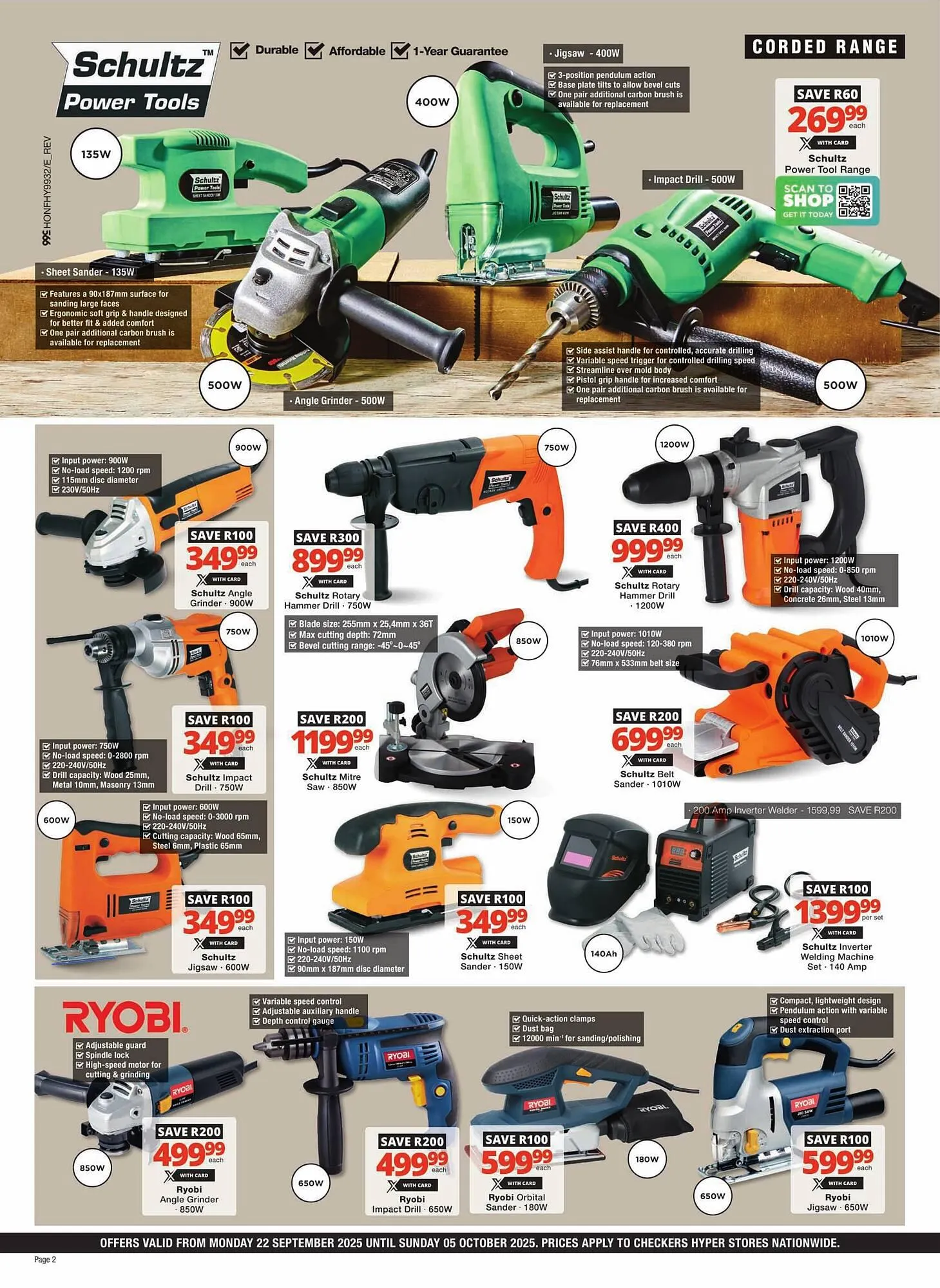 Checkers catalogue from 25 September to 5 October 2025 - Catalogue Page 2