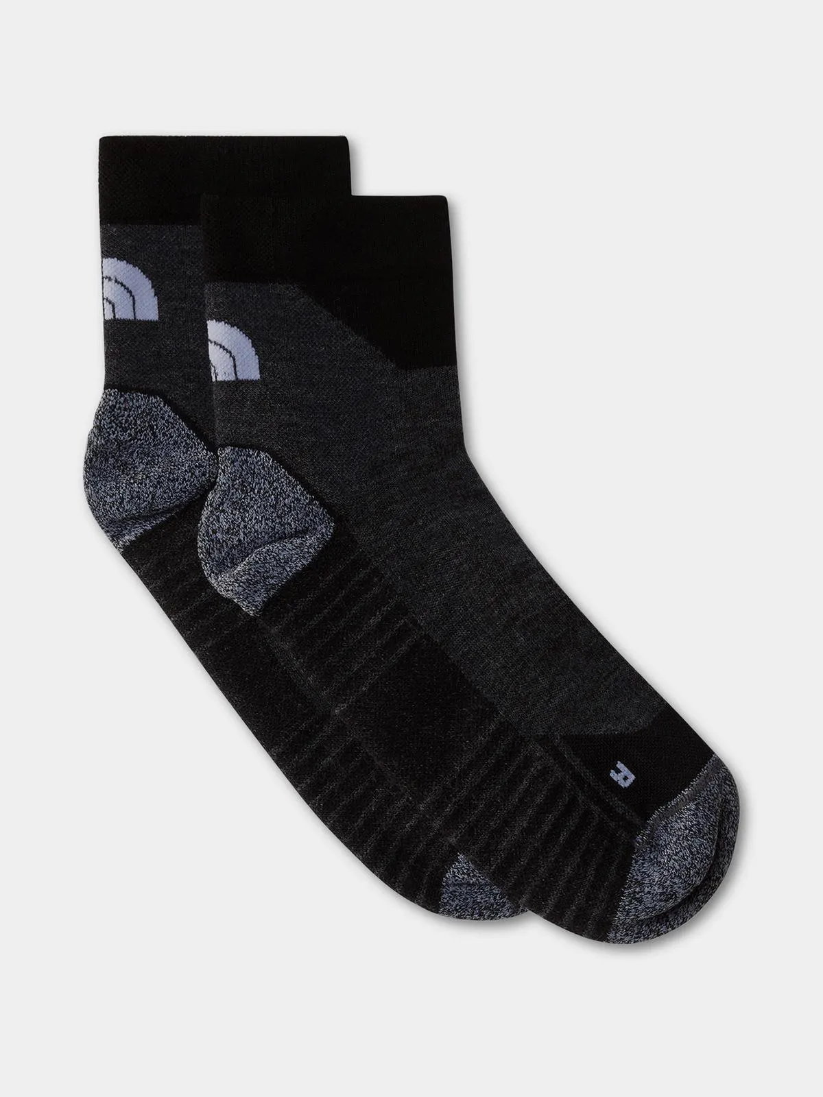 Men's The North Face Black Hiking Quarter Socks