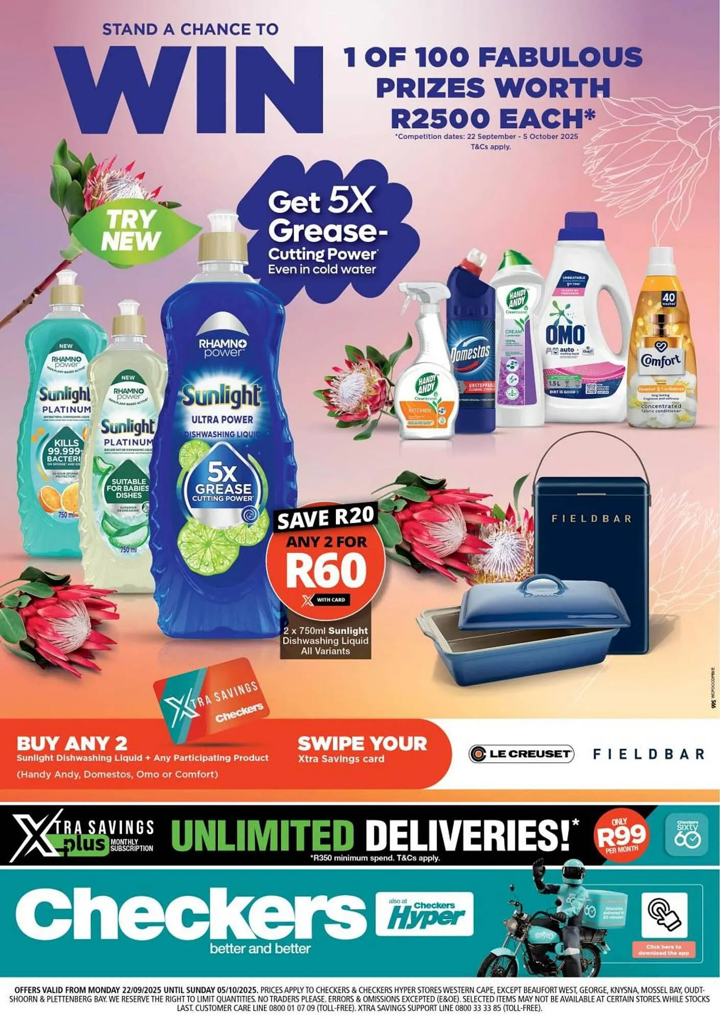 Checkers catalogue from 22 September to 5 October 2025 - Catalogue Page 1