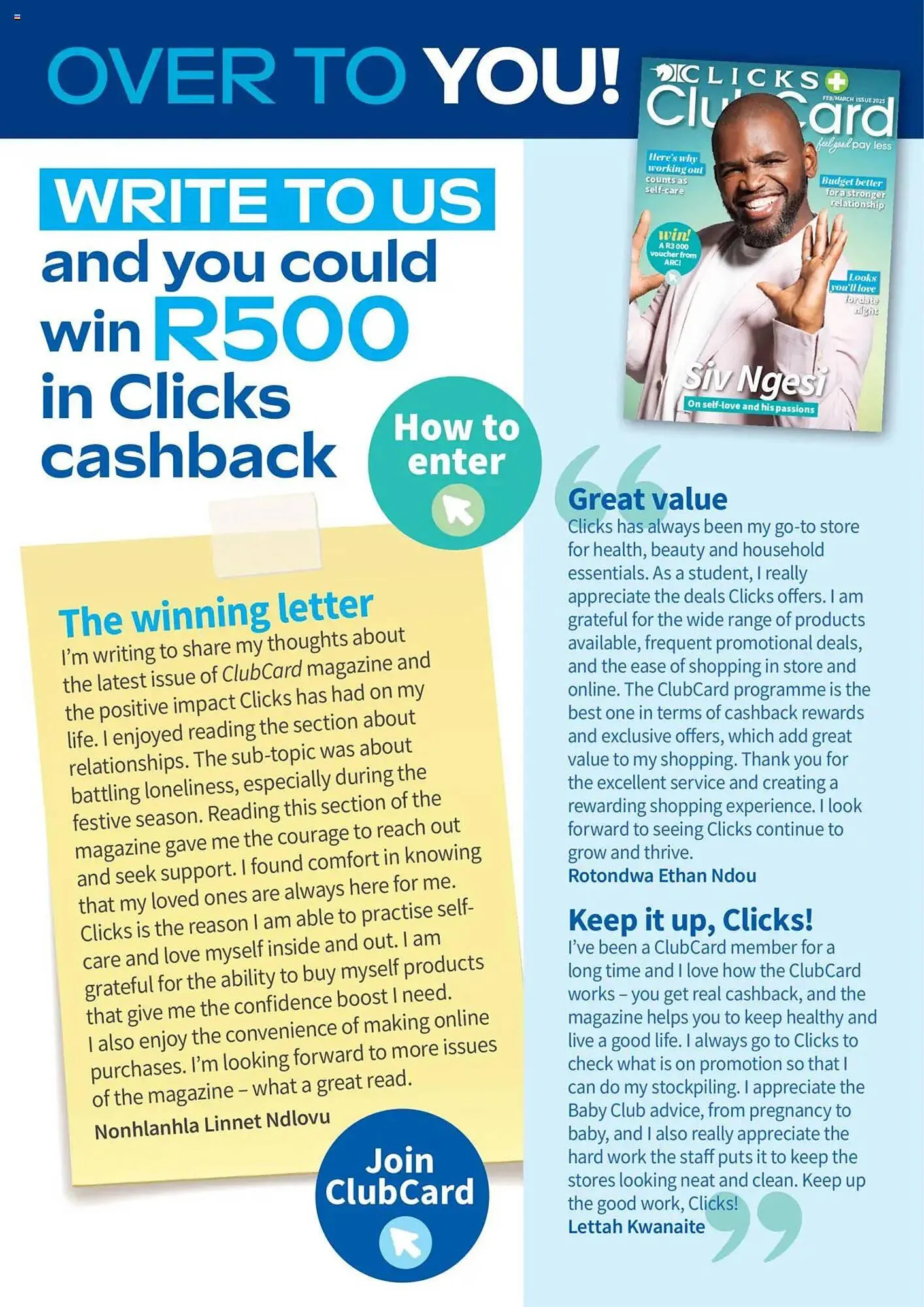 Clicks catalogue from 1 April to 31 May 2025 - Catalogue Page 6