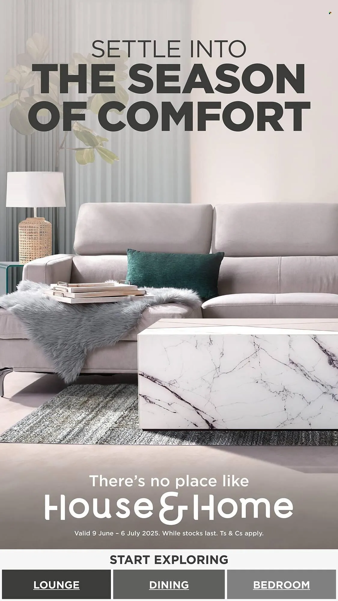 House & Home catalogue from 9 June to 6 July 2025 - Catalogue Page 1