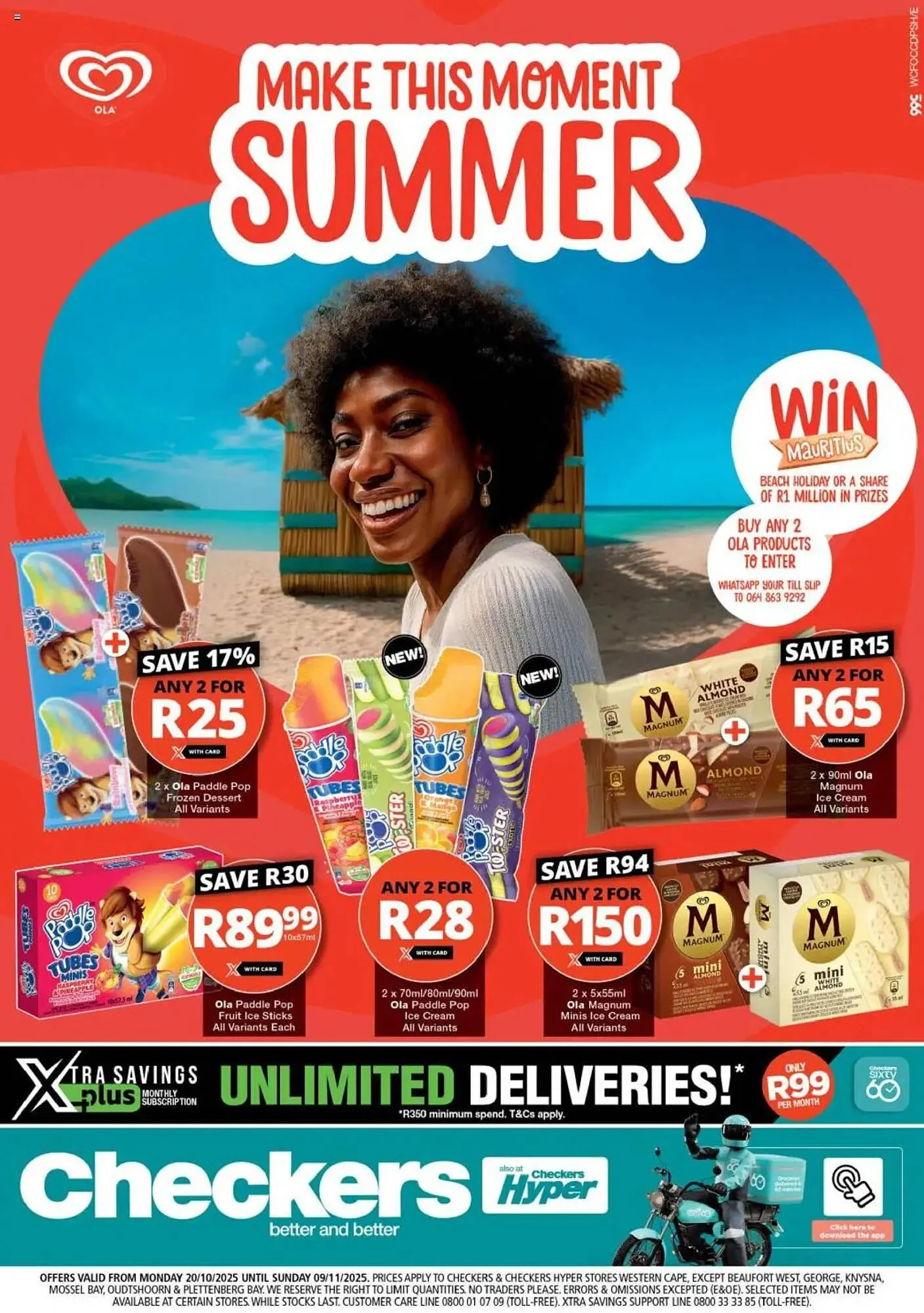 Checkers catalogue from 20 October to 9 November 2025 - Catalogue Page 1