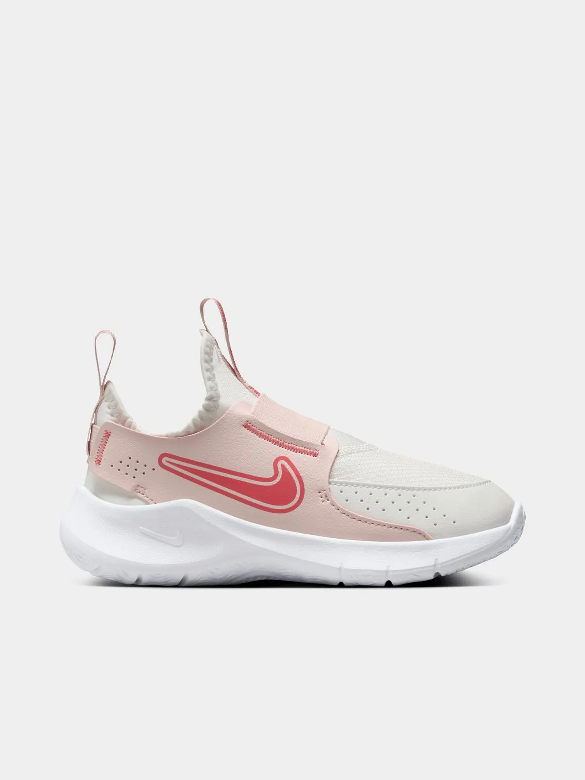 Junior Pre- School Nike Flex Runner 3 White/Pink Running Shoes