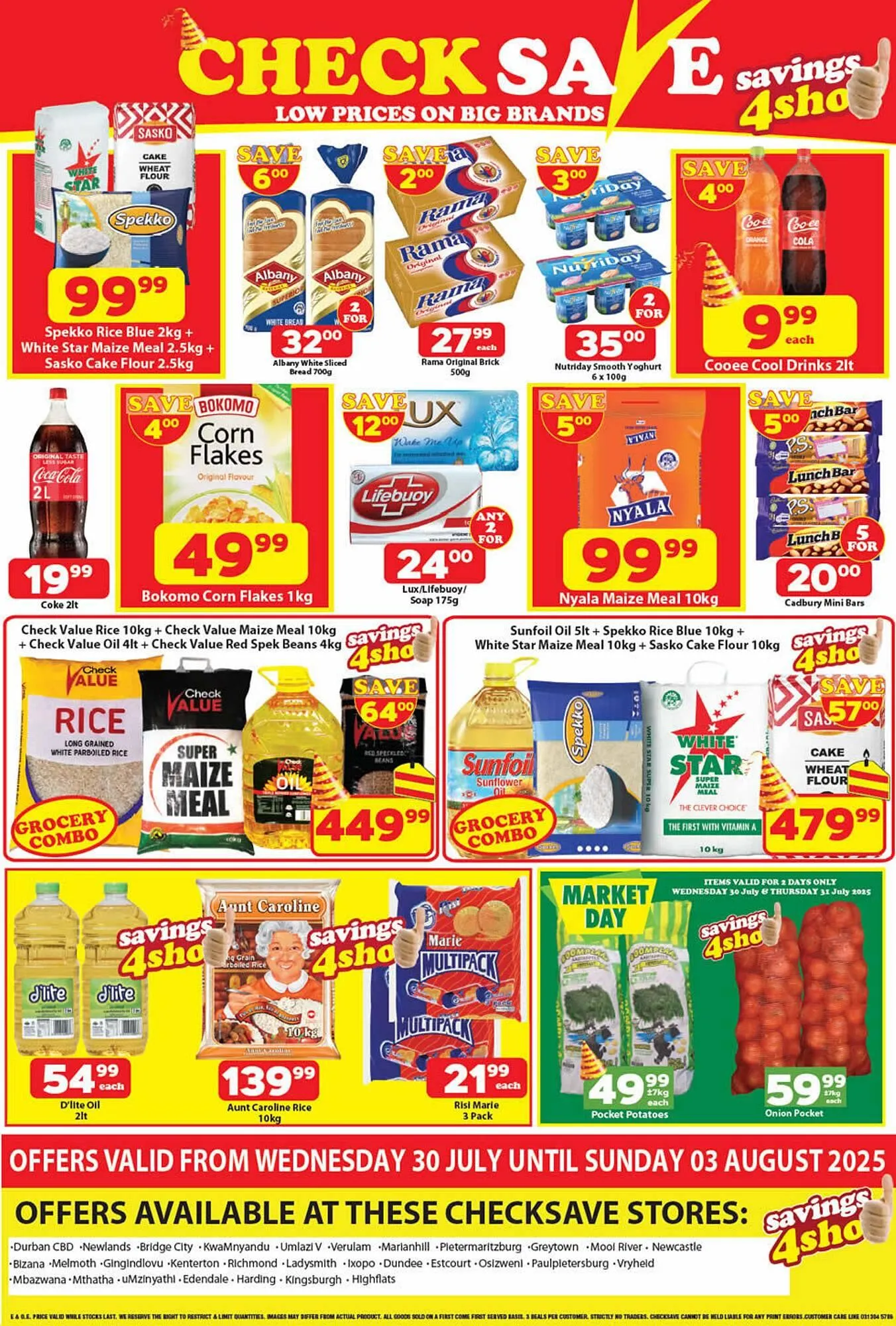 Check Save catalogue from 30 July to 3 August 2025 - Catalogue Page 1