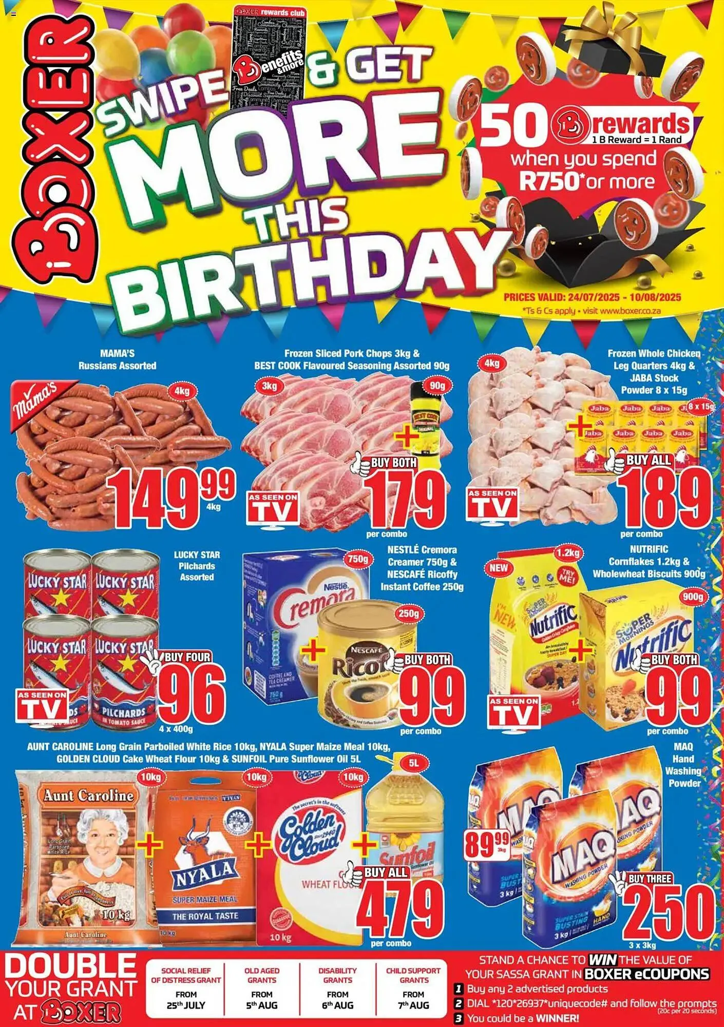 Boxer catalogue from 24 July to 10 August 2025 - Catalogue Page 1