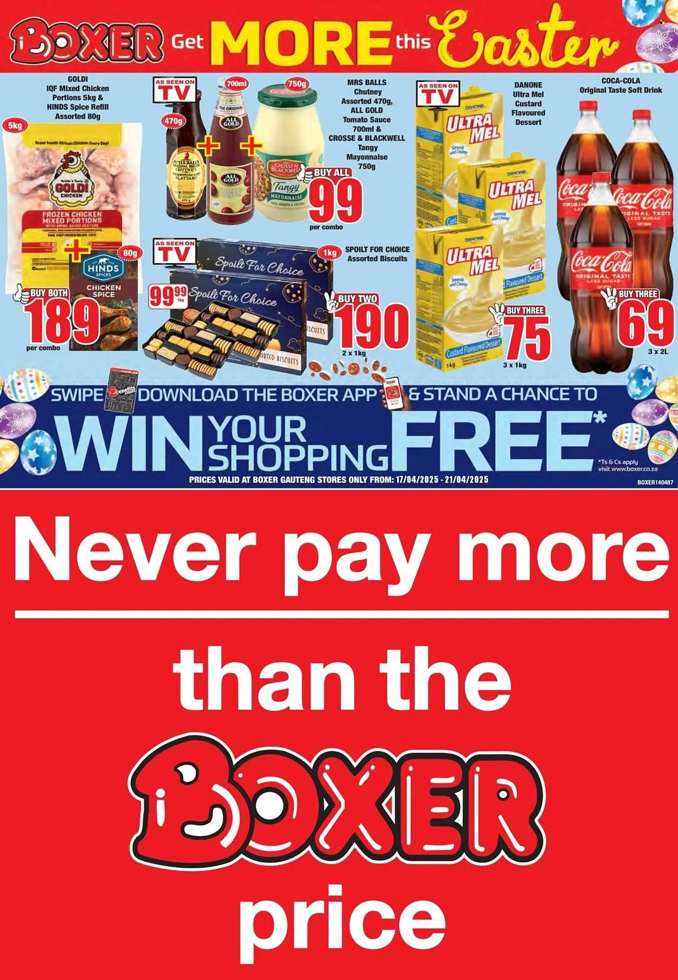 Boxer catalogue from 17 April to 21 April 2025 - Catalogue Page 1