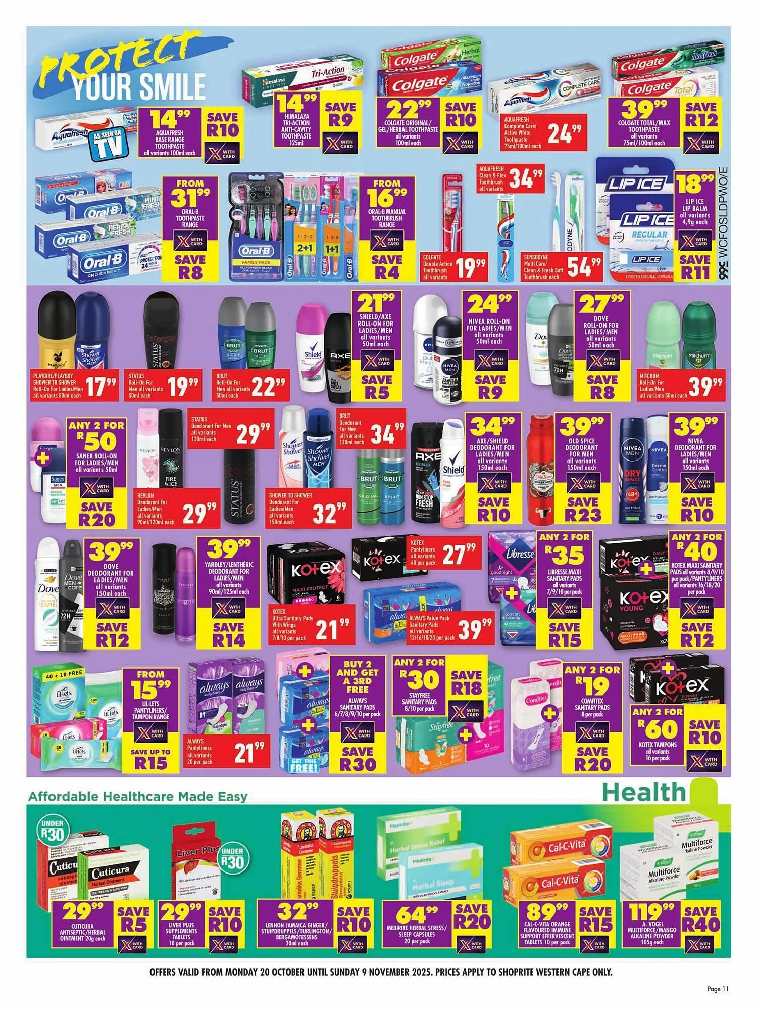 Shoprite catalogue from 20 October to 9 November 2025 - Catalogue Page 4