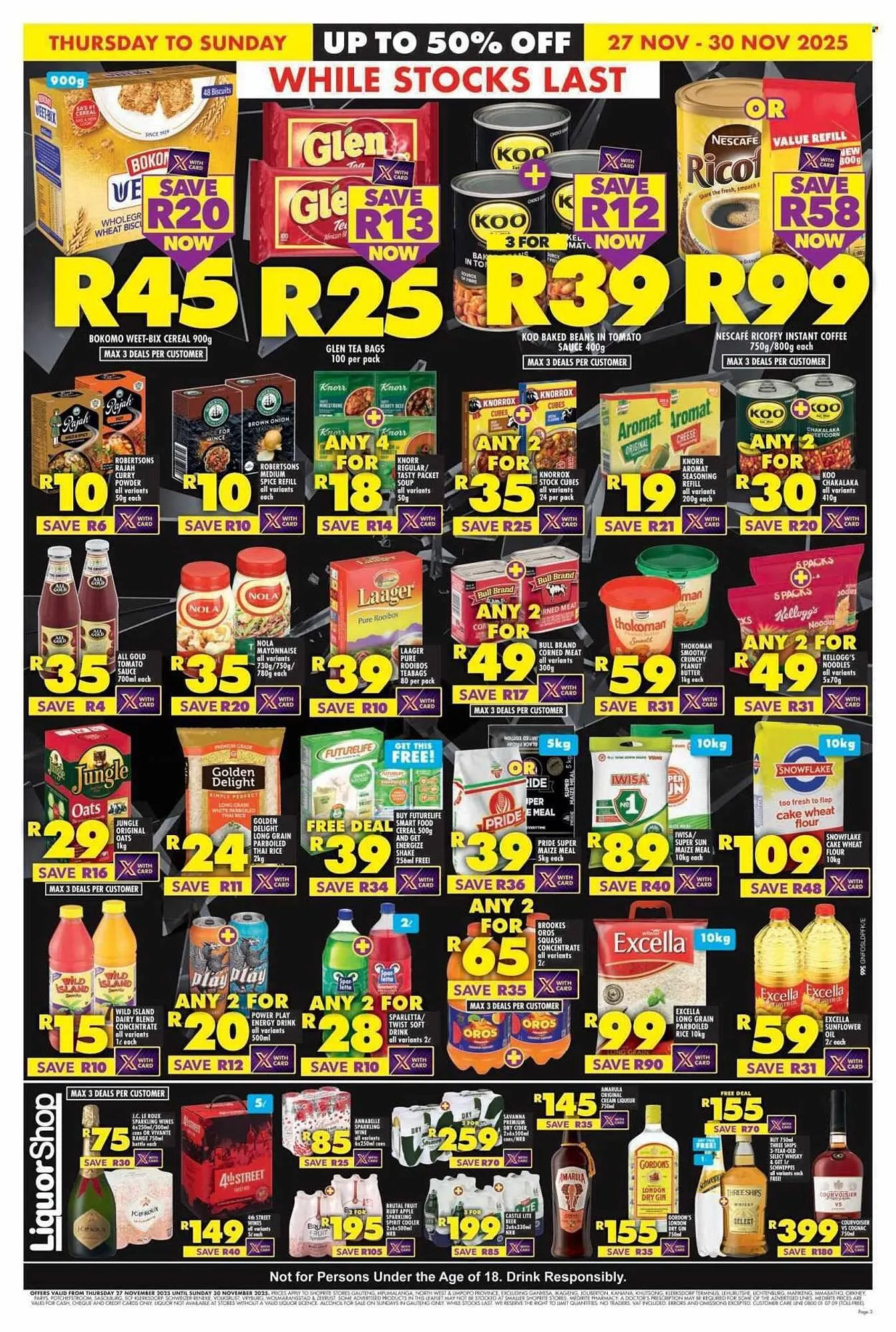 Shoprite catalogue from 27 November to 30 November 2025 - Catalogue Page 3