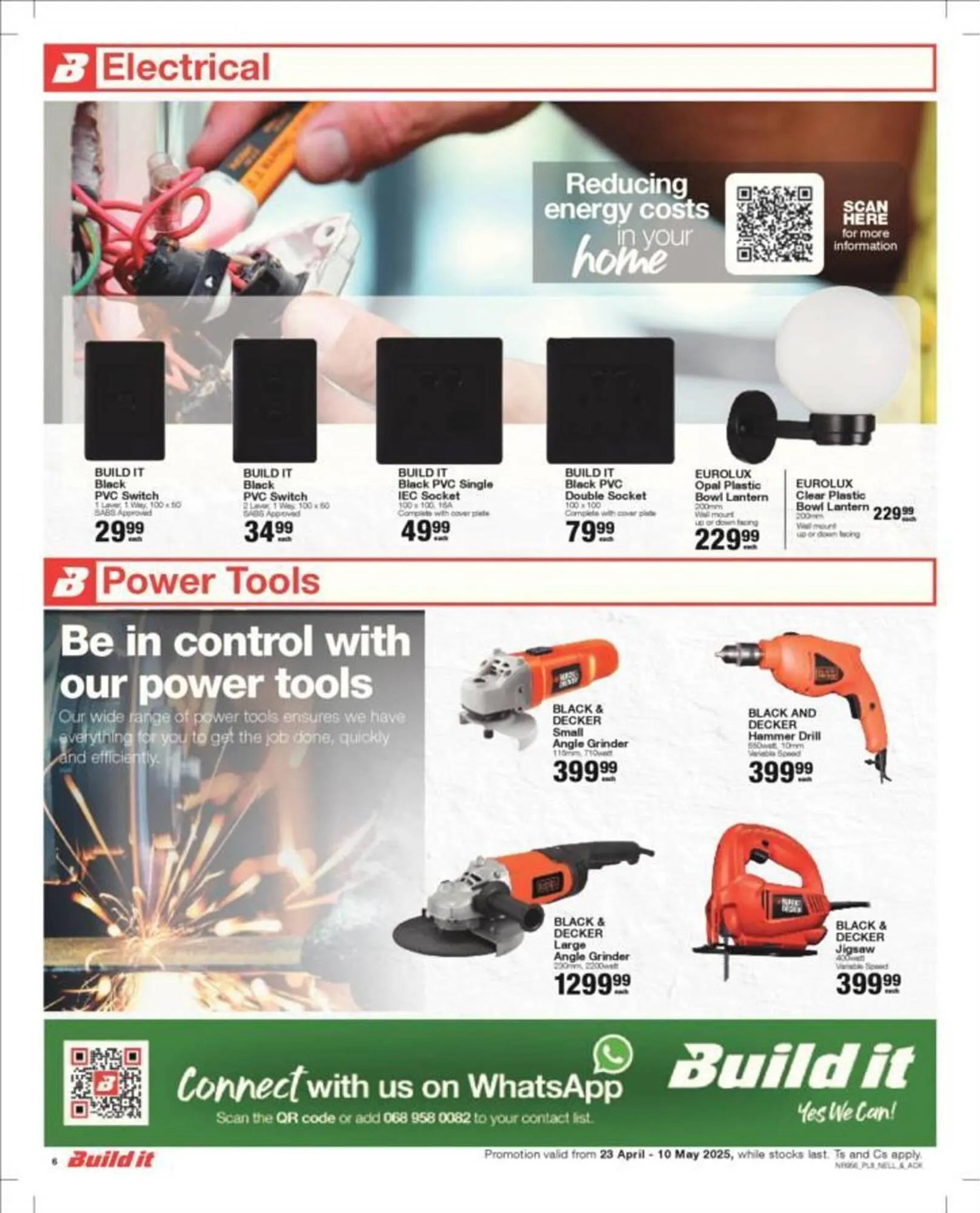 Build It catalogue from 23 April to 10 May 2025 - Catalogue Page 6
