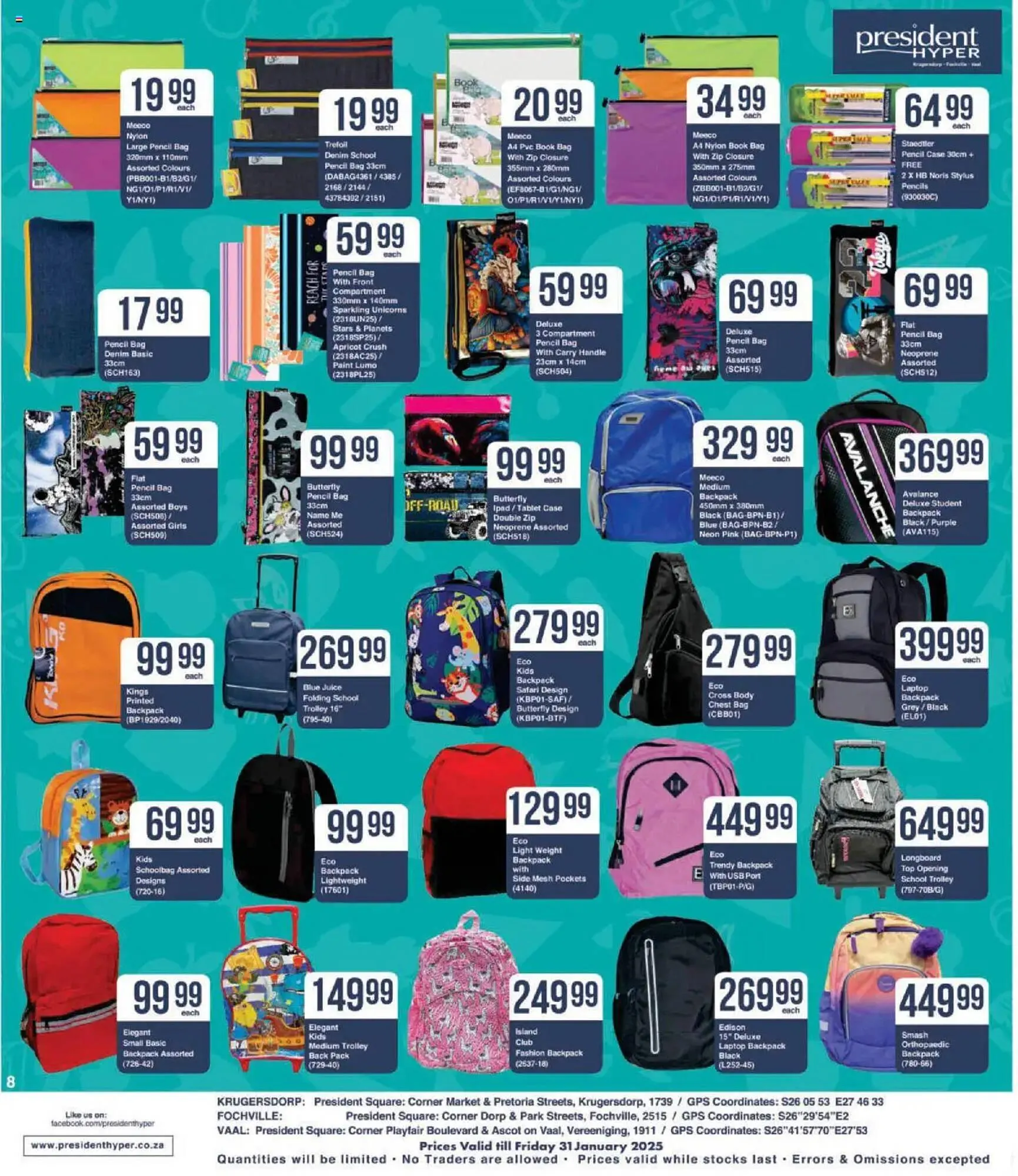 President Hyper catalogue from 23 December to 31 January 2025 - Catalogue Page 8