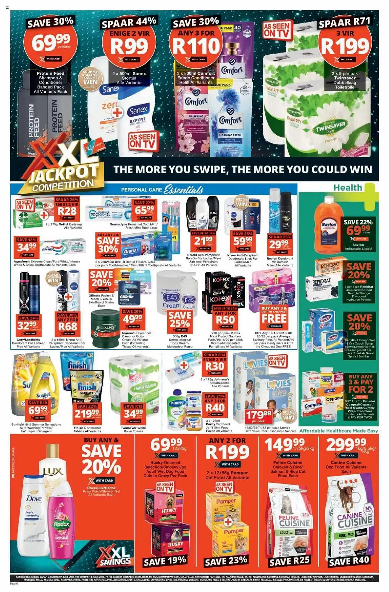Checkers catalogue from 7 July to 13 July 2025 - Catalogue Page 6