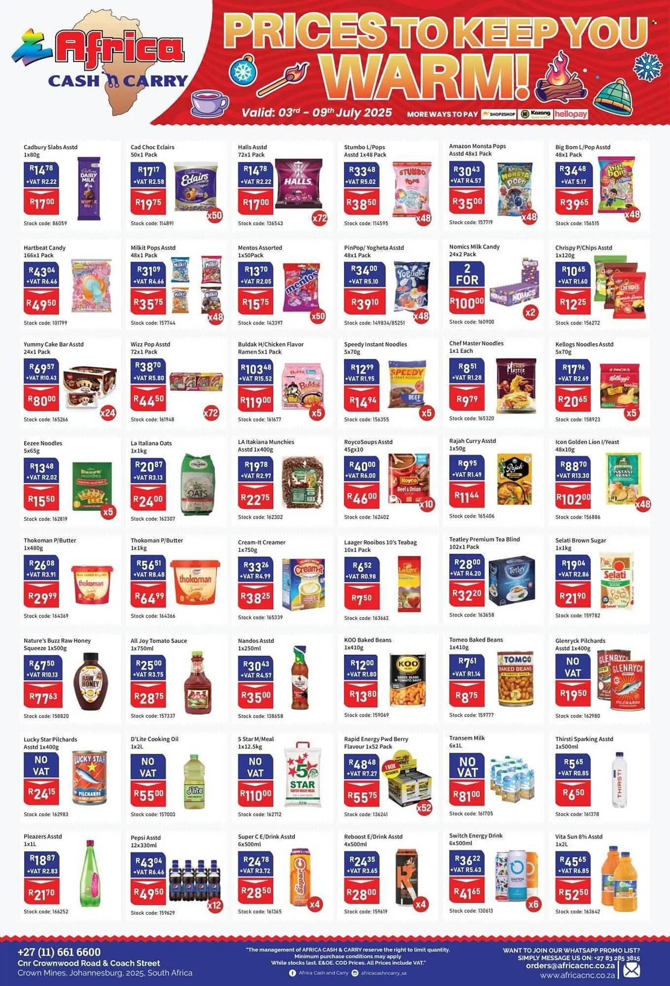 Africa Cash and Carry catalogue from 3 July to 9 July 2025 - Catalogue Page 7