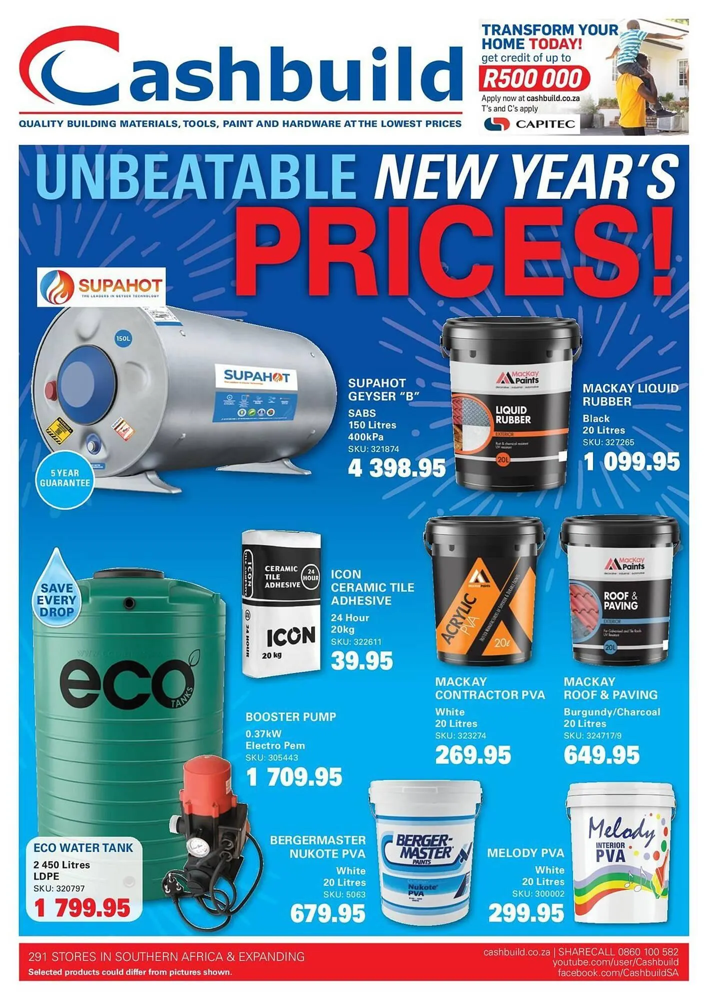 Cashbuild catalogue - 1