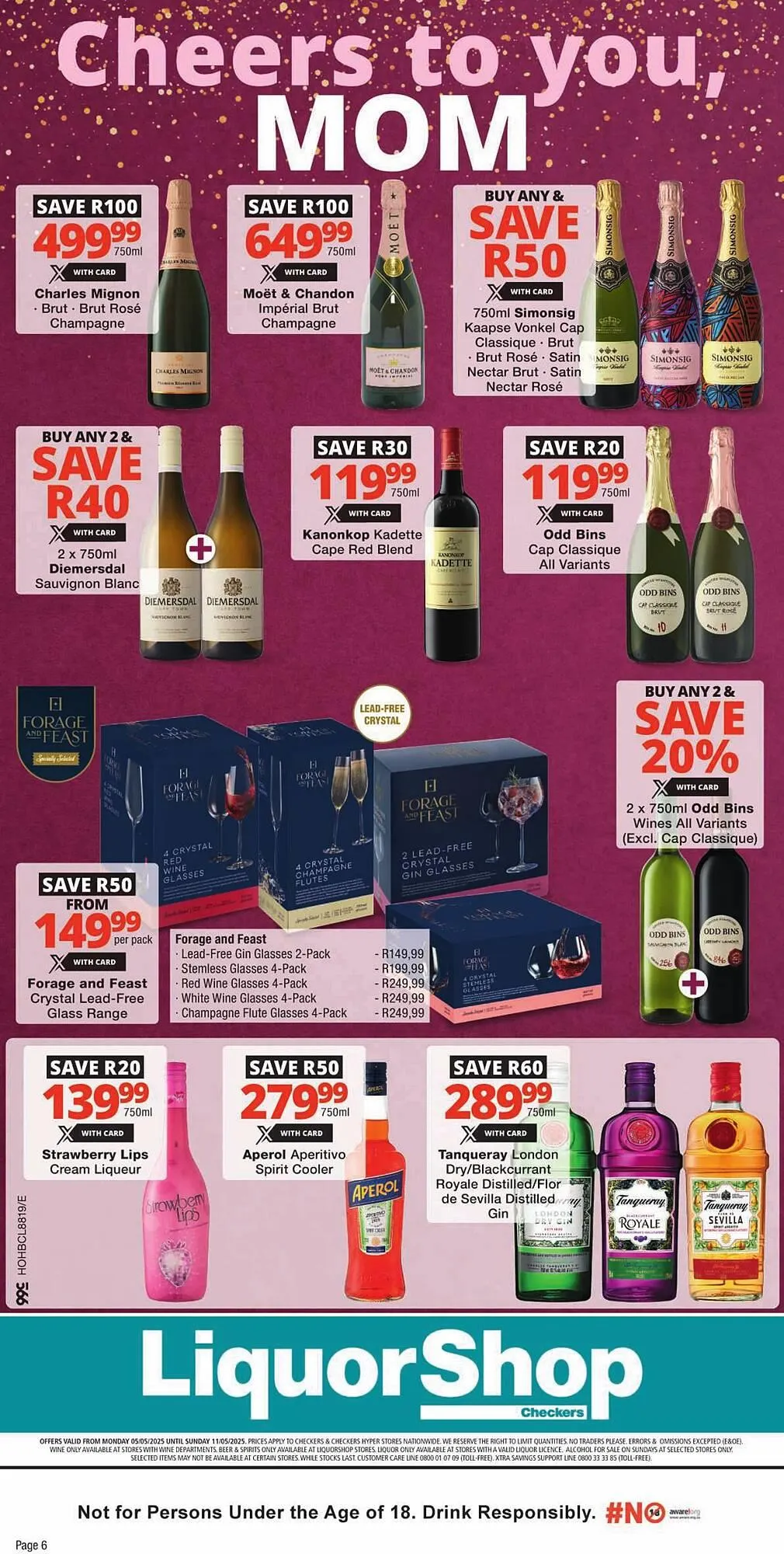 Checkers catalogue from 5 May to 11 May 2025 - Catalogue Page 6