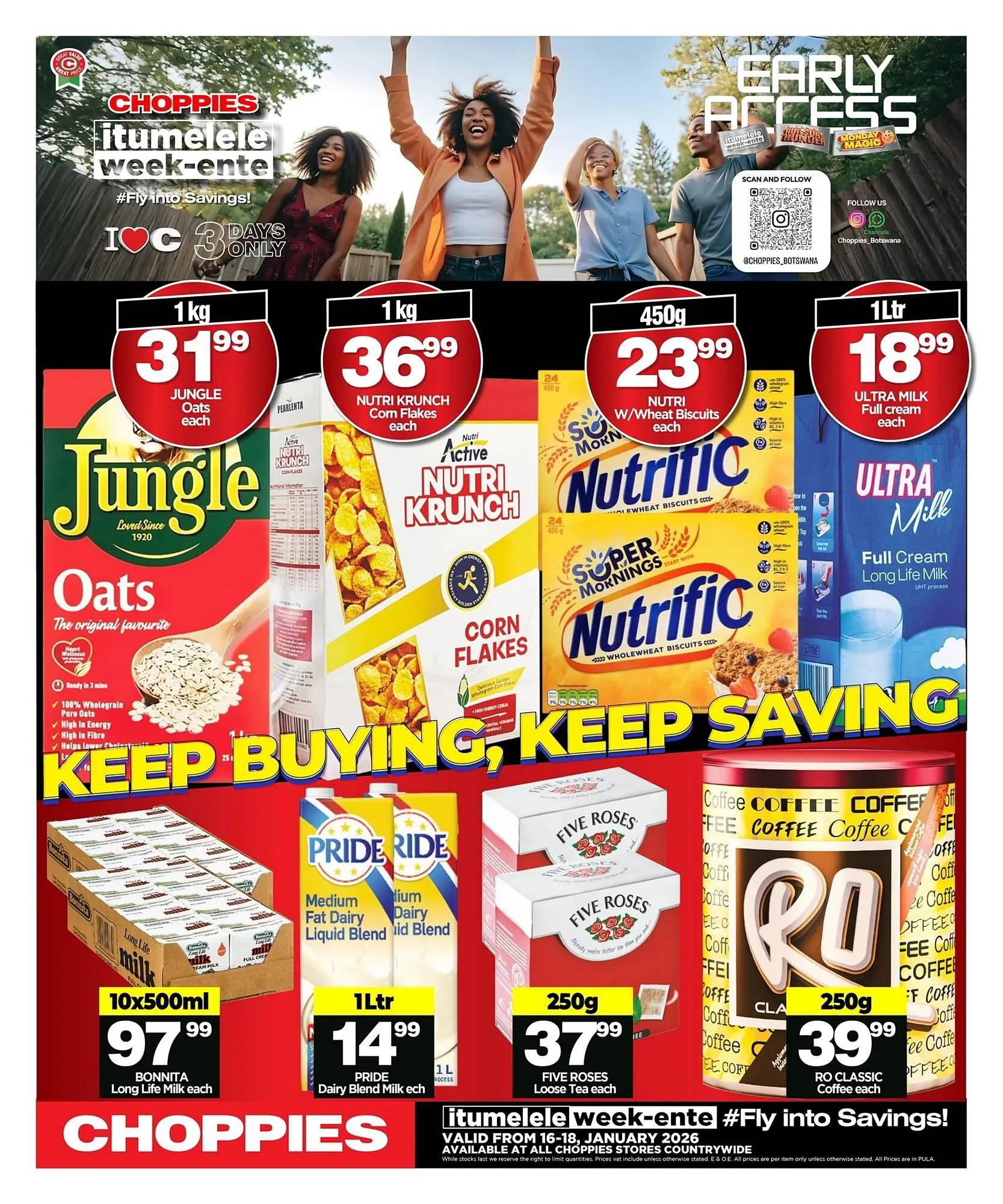 Choppies catalogue from 16 January to 18 January 2026 - Catalogue Page 2