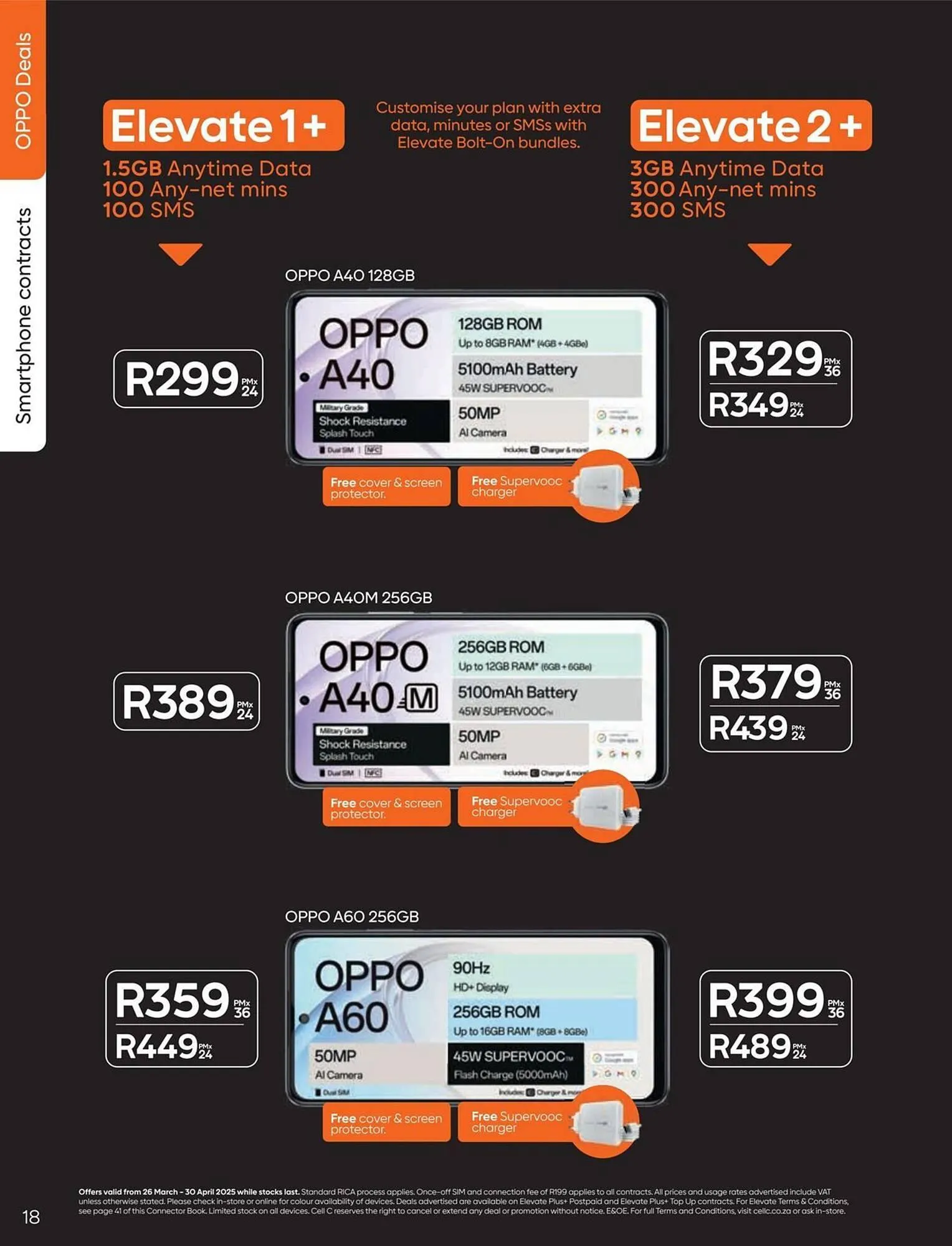Cell C catalogue from 26 March to 1 April 2025 - Catalogue Page 18