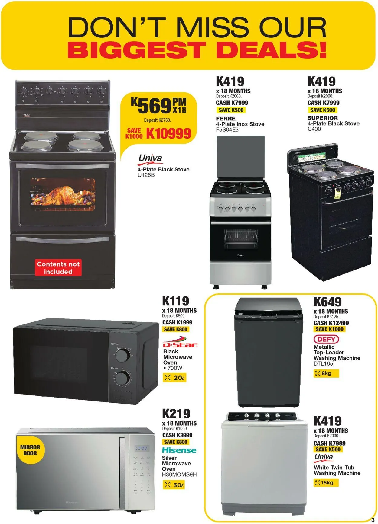 OK Furniture Current catalogue from 23 March to 6 April 2025 - Catalogue Page 3