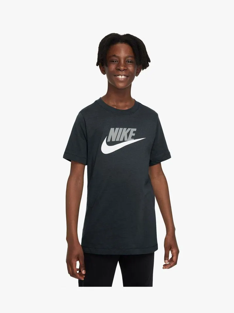 Nike Unisex Youth NSW Futura Black T-shirt