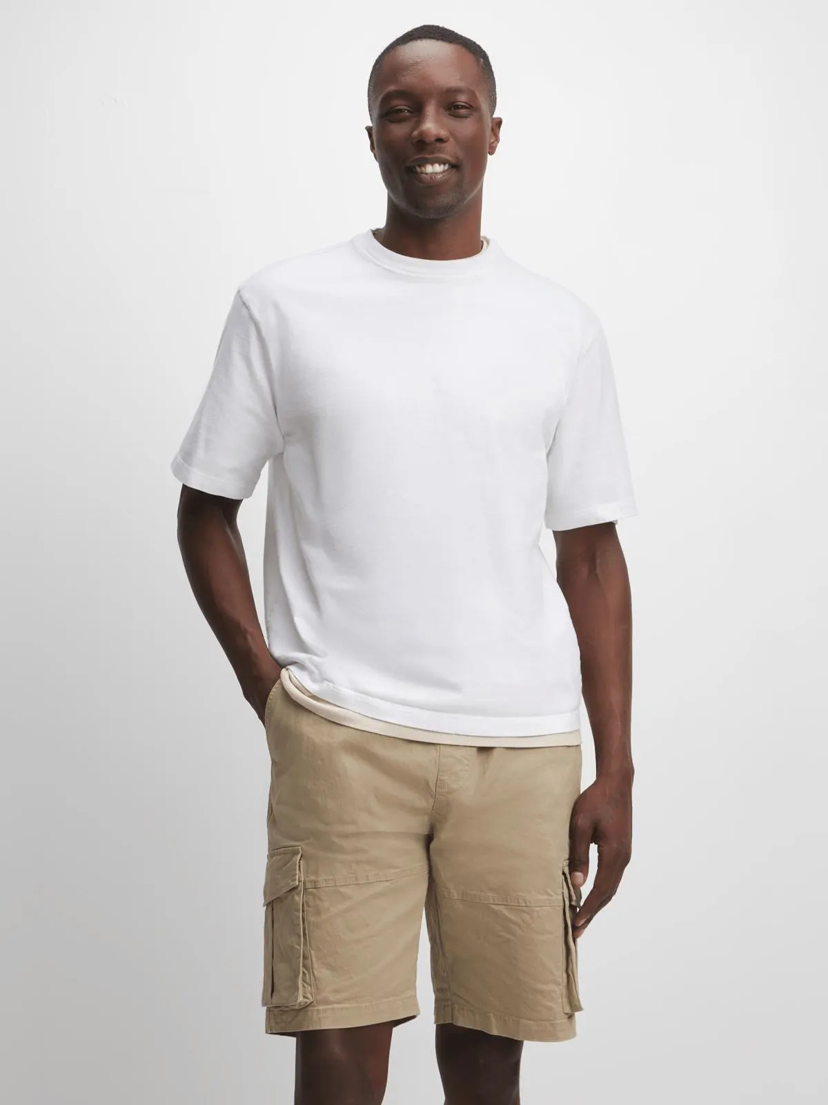 Jet Mens Stone Basic Cargo Short