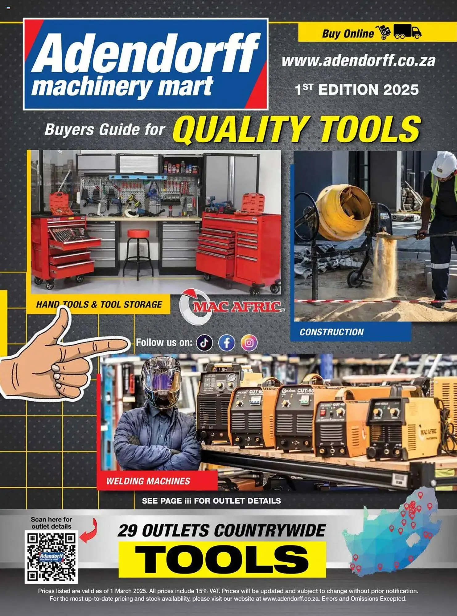 Adendorff Machinery Mart catalogue from 1 February to 1 March 2025 - Catalogue Page 1