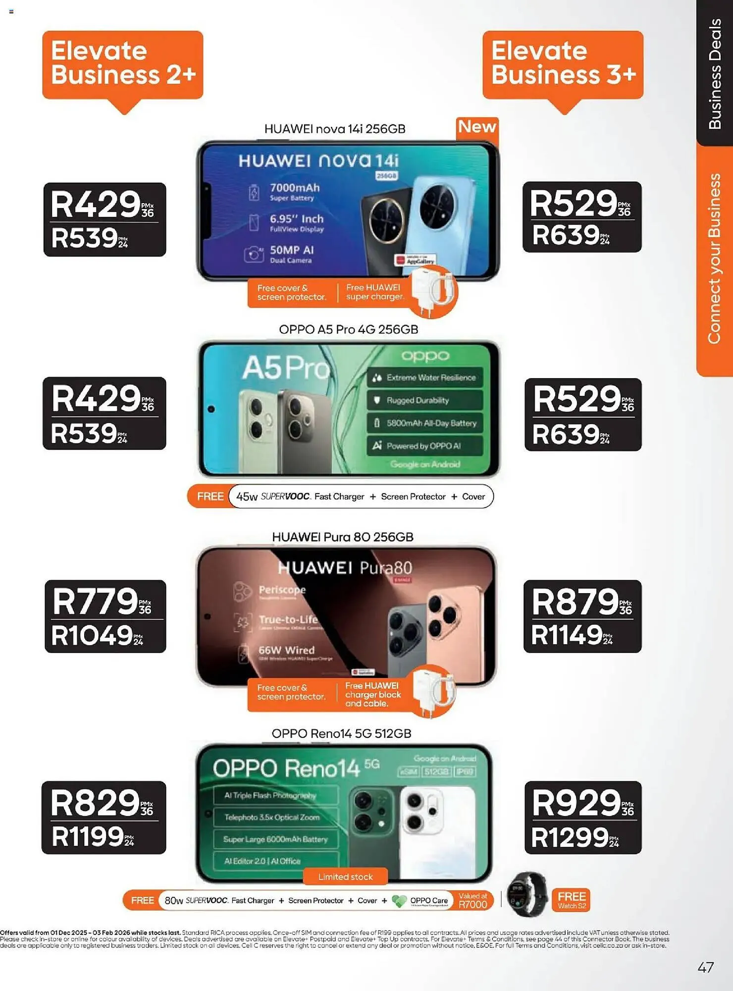 Cell C catalogue from 1 December to 3 February 2026 - Catalogue Page 49
