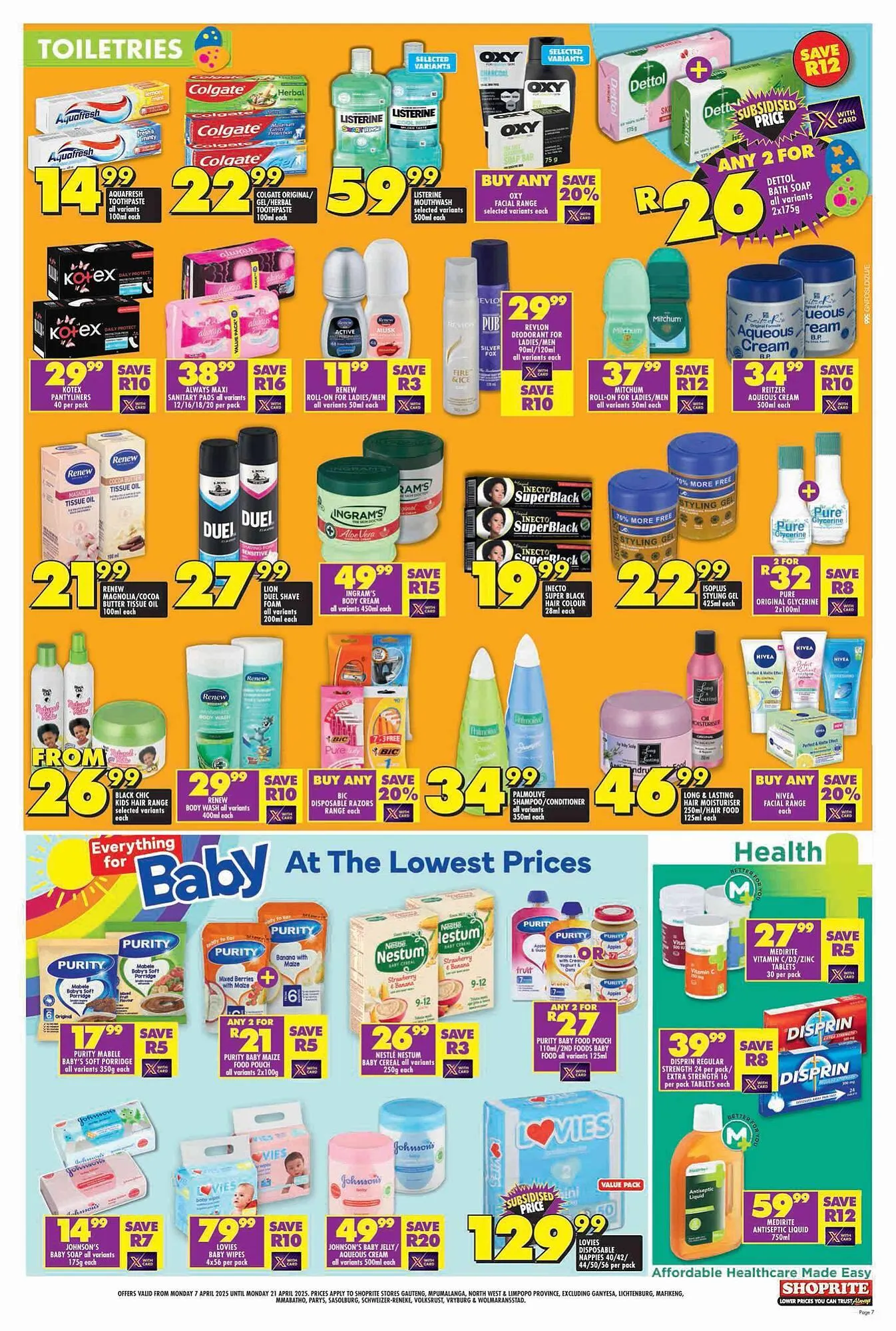 Shoprite catalogue from 7 April to 21 April 2025 - Catalogue Page 7