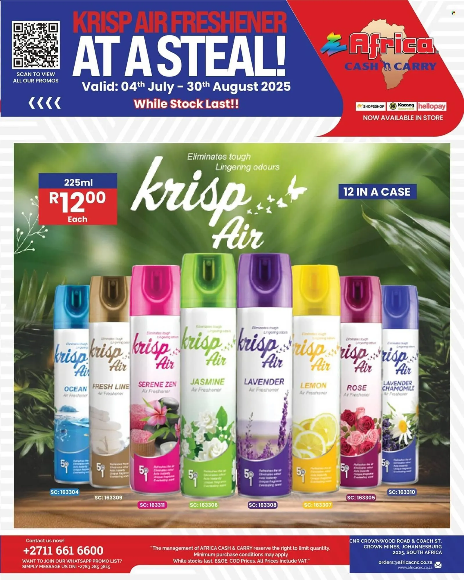 Africa Cash and Carry catalogue from 4 July to 30 August 2025 - Catalogue Page 3