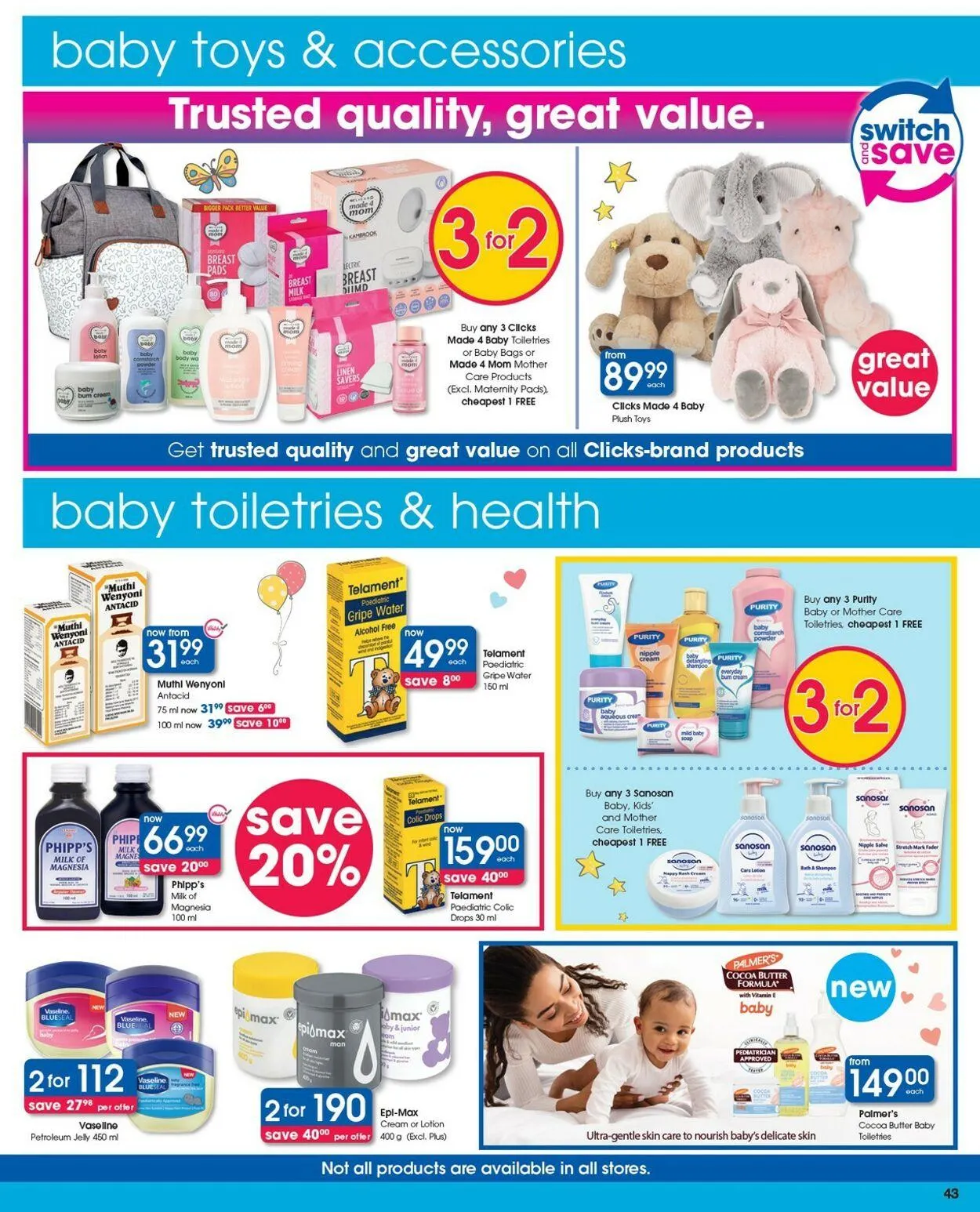 Clicks Current catalogue from 17 June to 1 July 2025 - Catalogue Page 43