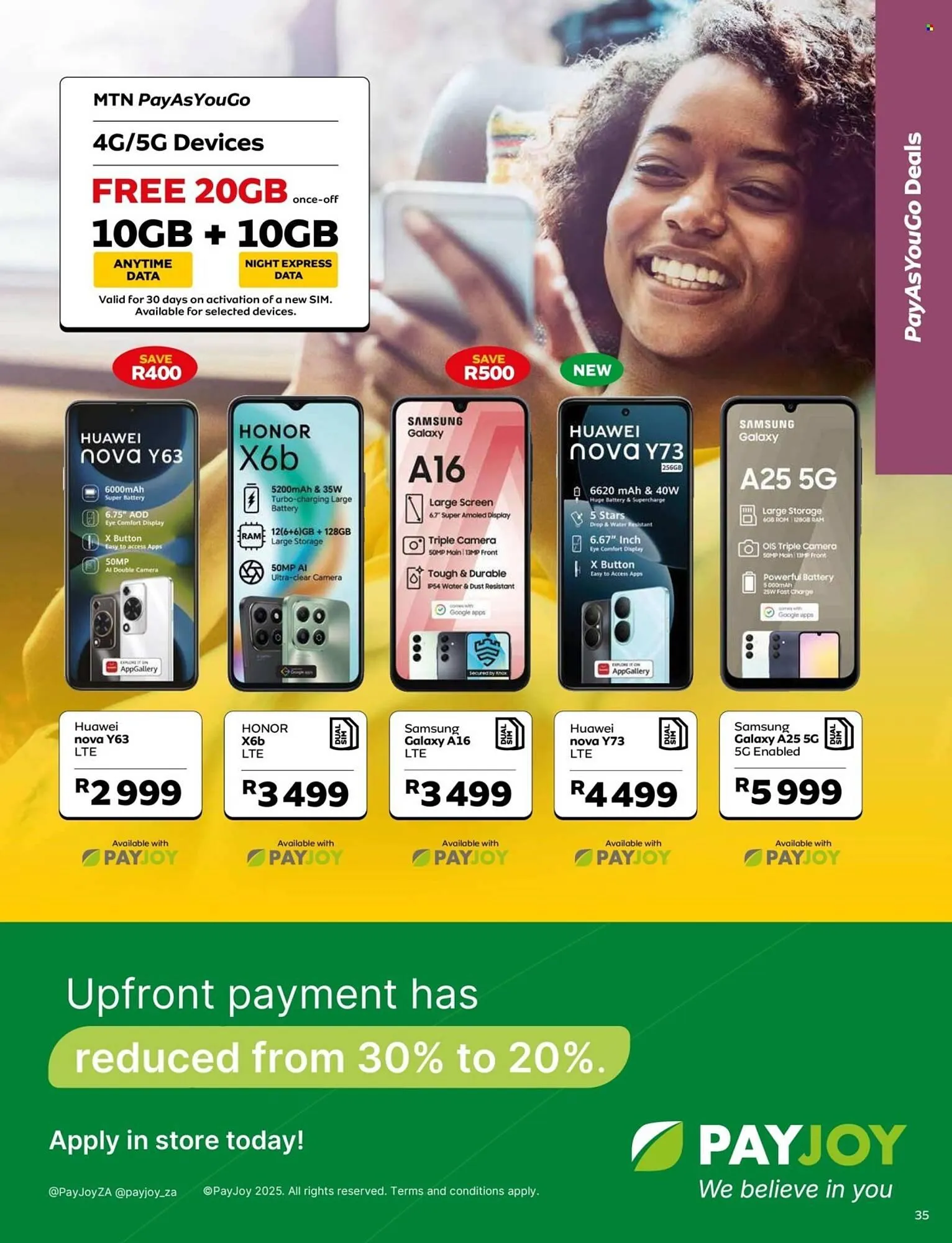 MTN catalogue from 7 July to 6 August 2025 - Catalogue Page 37
