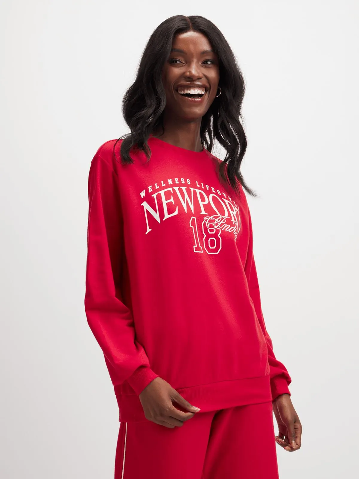 Jet Women's Red New York Active Top