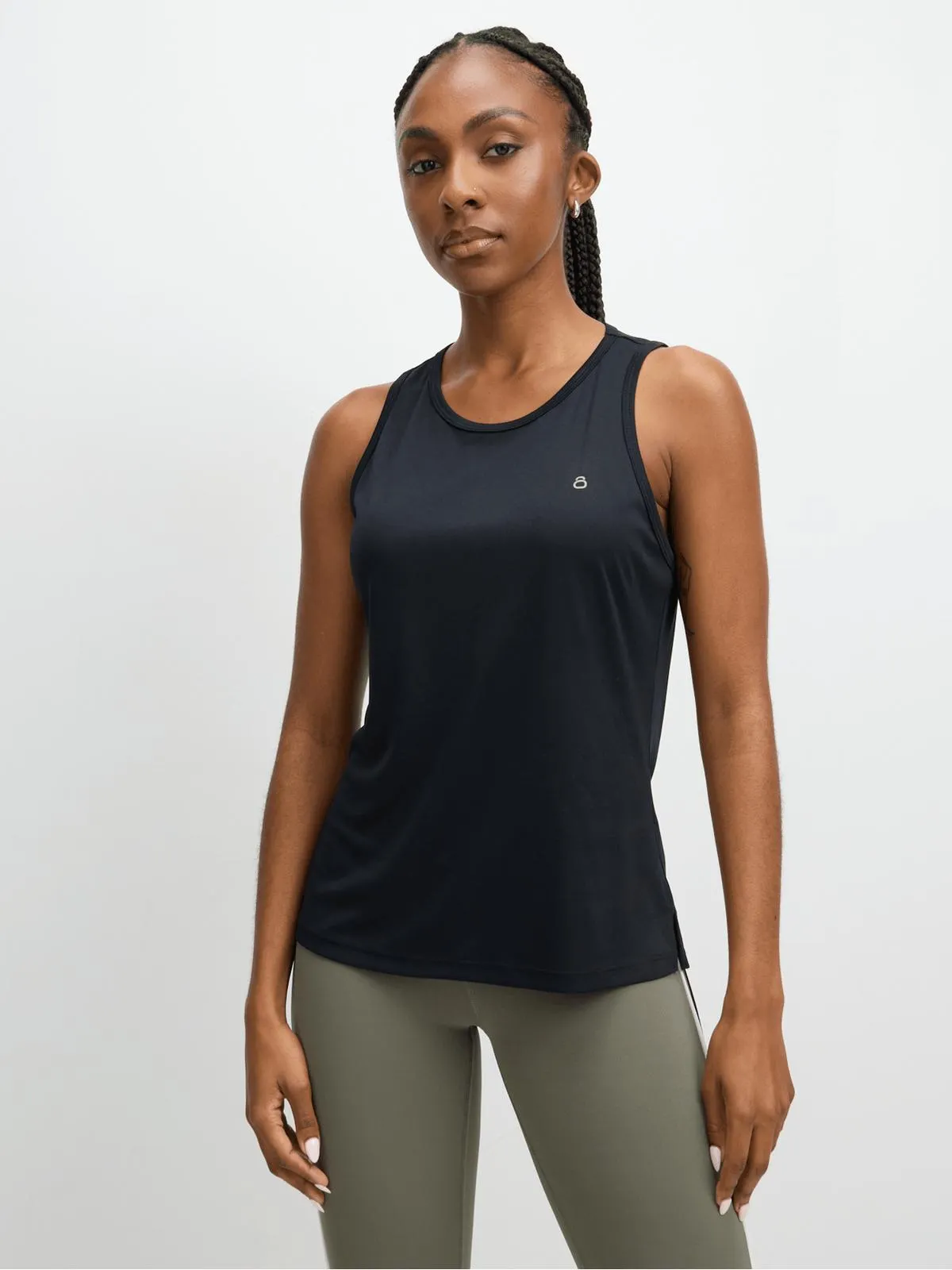 TS Womens Dri-Tech® Nova Black Tank Top