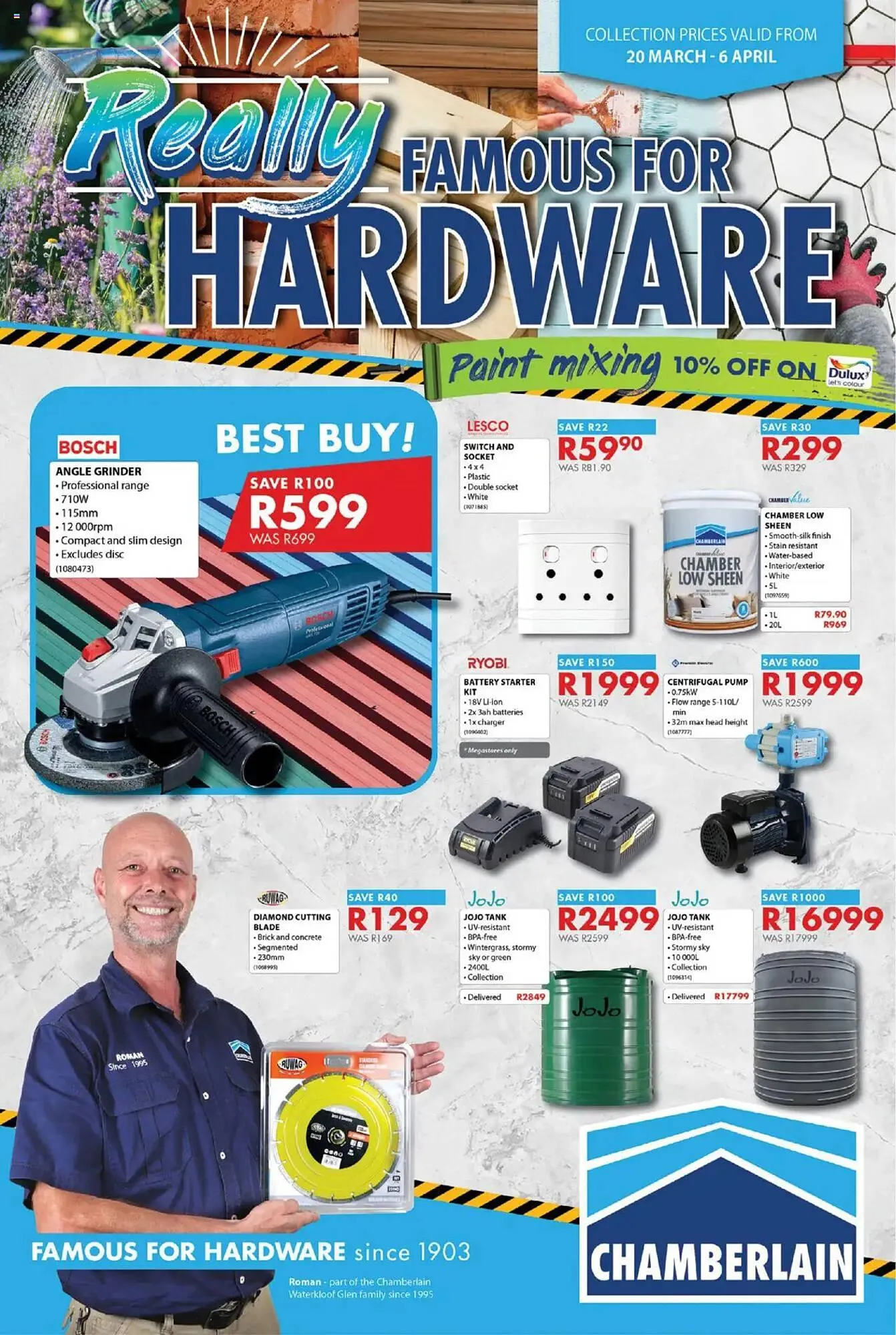 Chamberlain catalogue - 1