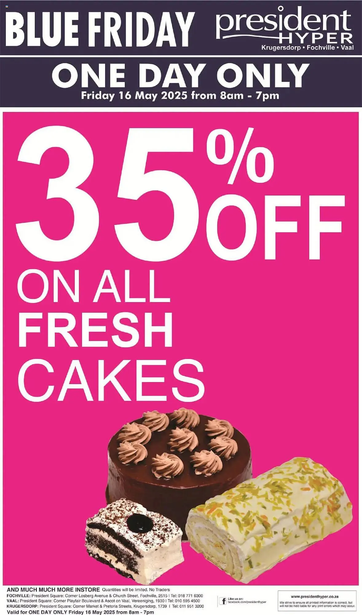 President Hyper catalogue from 16 May to 16 May 2025 - Catalogue Page 1