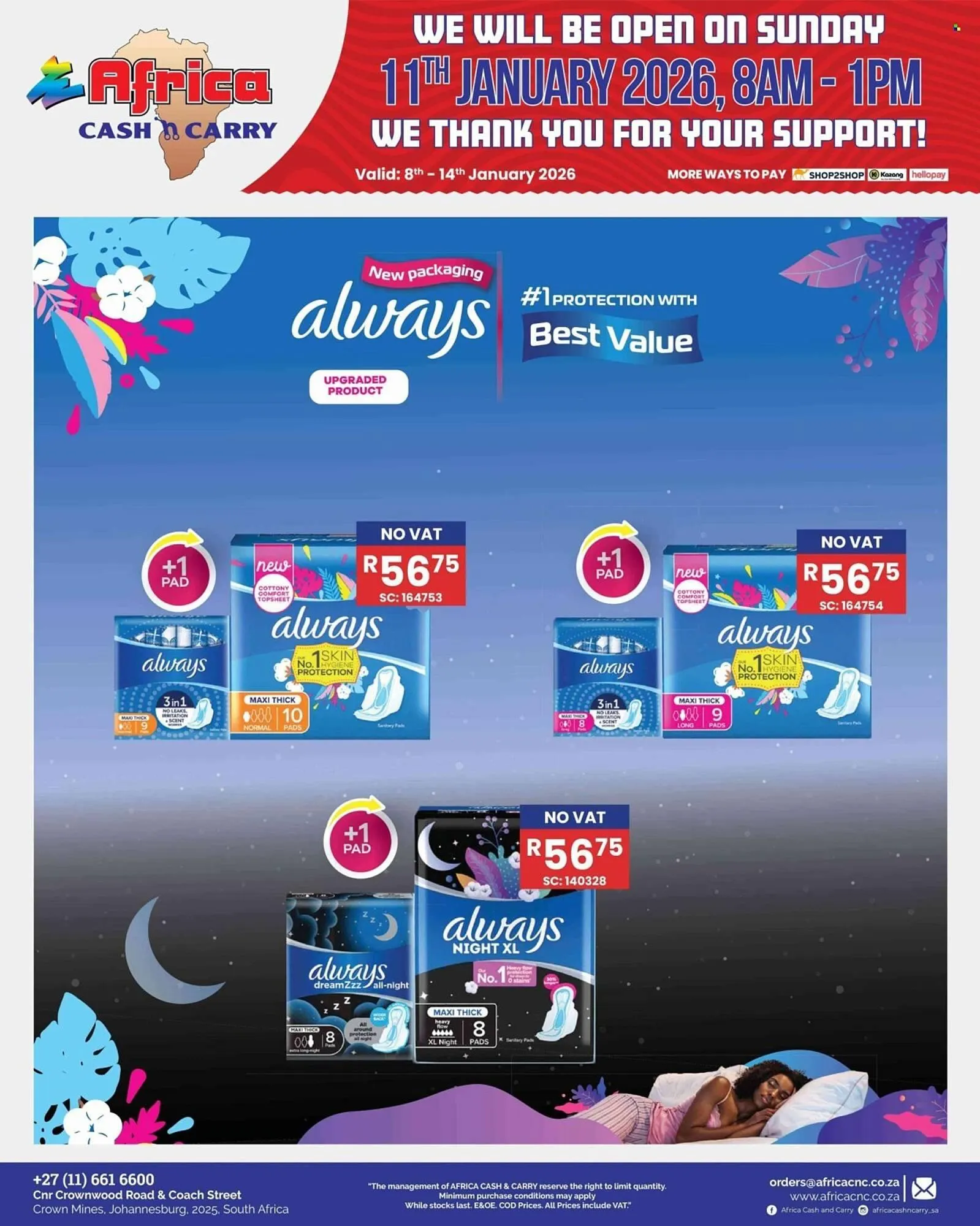 Africa Cash and Carry catalogue from 8 January to 11 January 2026 - Catalogue Page 35