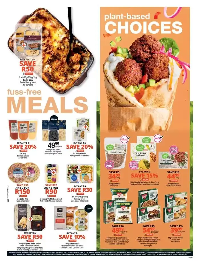 Checkers weekly specials from 23 September to 6 October 2024 - Catalogue Page 3