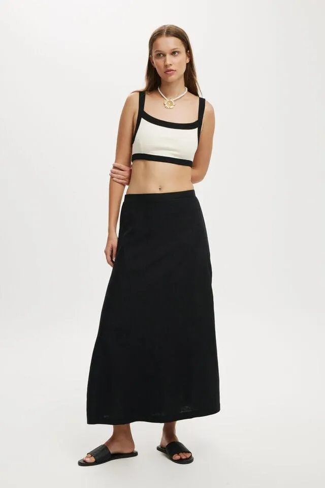 Haven Maxi A-Line Skirt