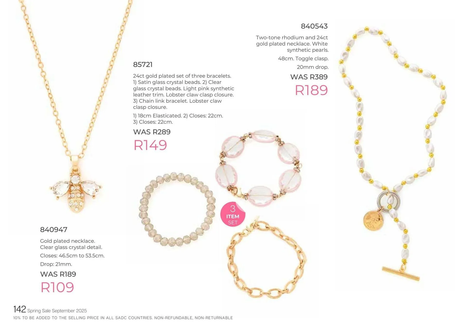 Honey Fashion Accessories catalogue from 3 September to 30 September 2025 - Catalogue Page 144