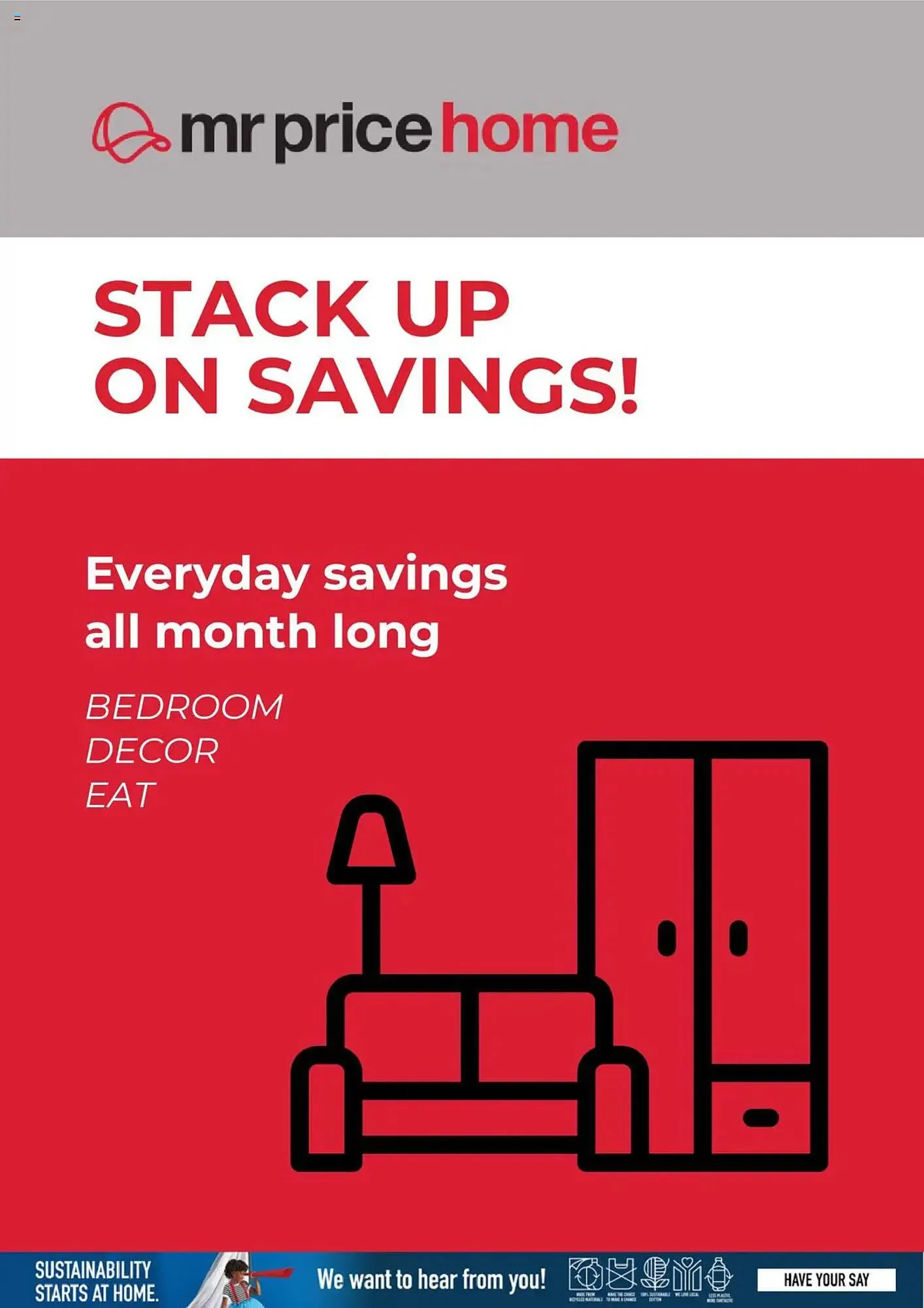 MRP Home catalogue from 25 March to 6 April 2025 - Catalogue Page 1