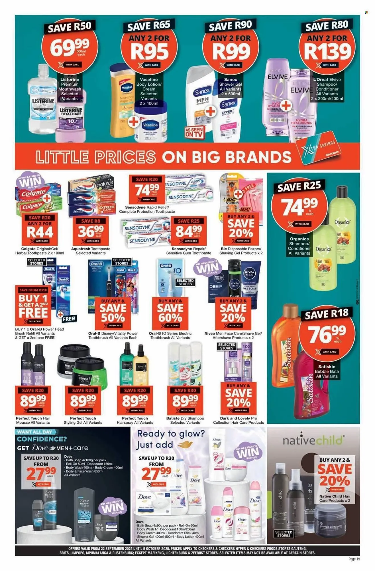 Checkers catalogue from 22 September to 5 October 2025 - Catalogue Page 19