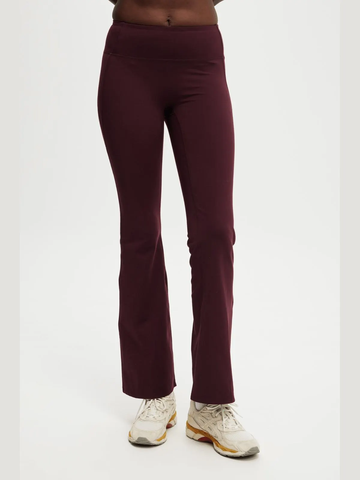 Women's Cotton On Brown Active Ultra Soft Studio Flare Tights