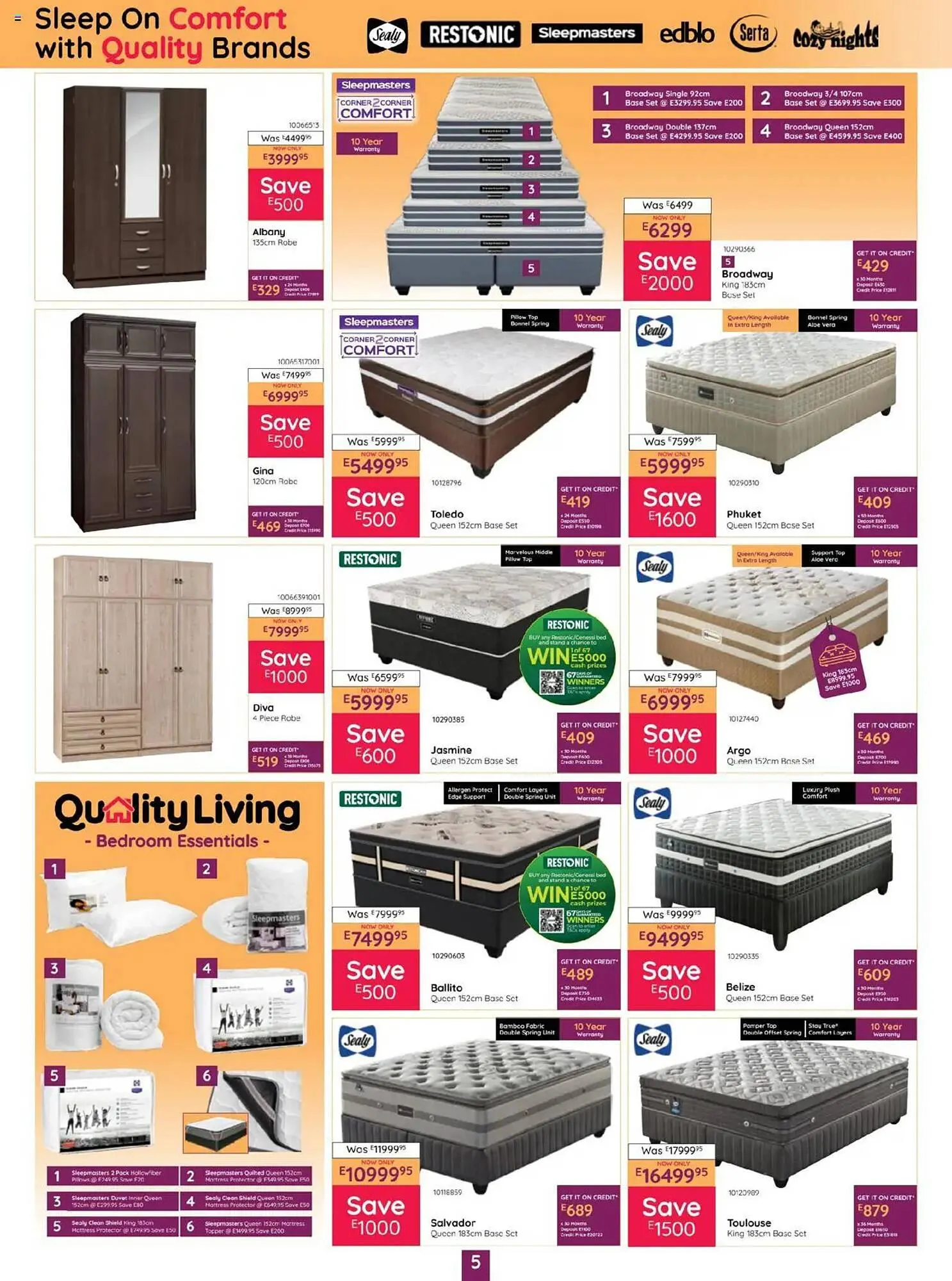 Bradlows catalogue from 21 August to 17 September 2025 - Catalogue Page 5