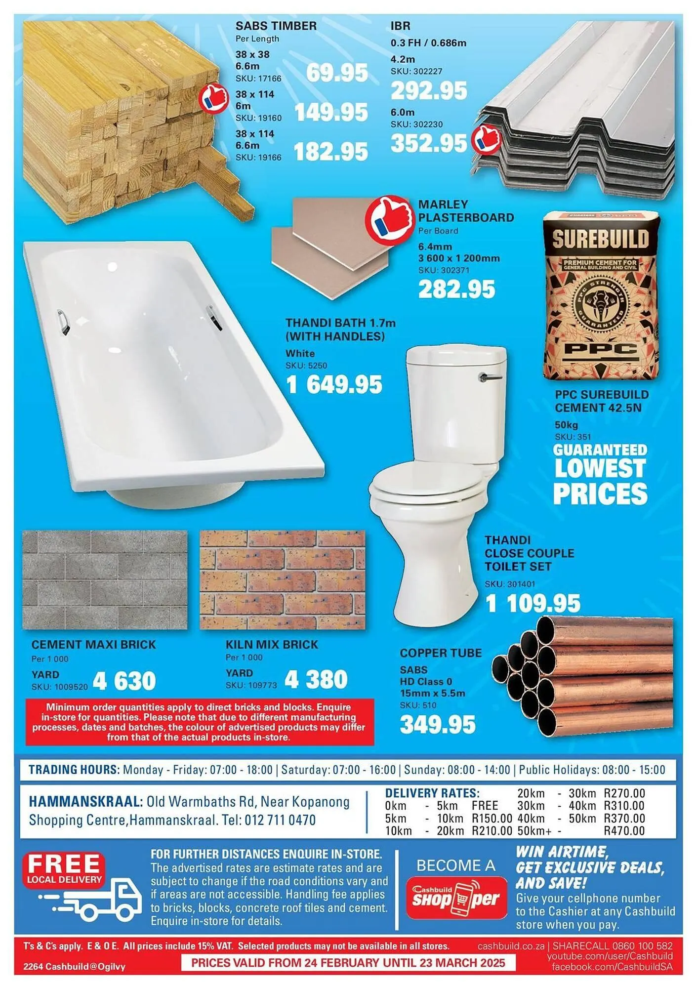 Cashbuild catalogue from 24 February to 23 March 2025 - Catalogue Page 2