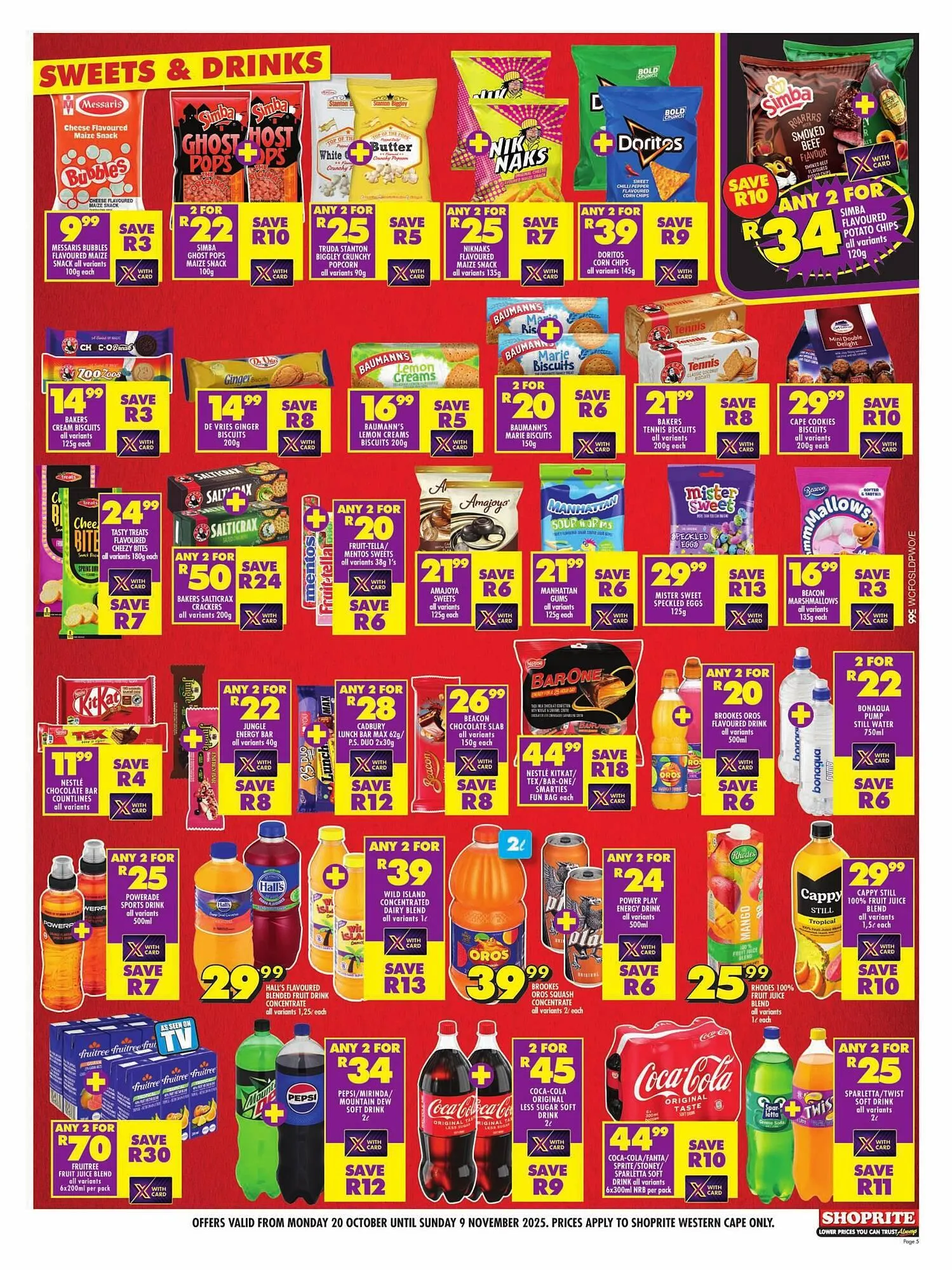 Shoprite catalogue from 20 October to 9 November 2025 - Catalogue Page 5