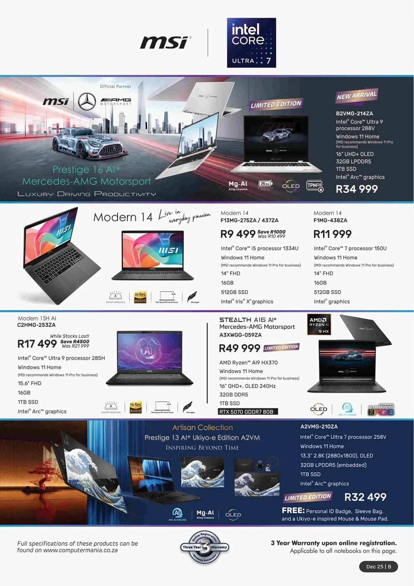 Computer Mania catalogue from 10 December to 31 December 2025 - Catalogue Page 9