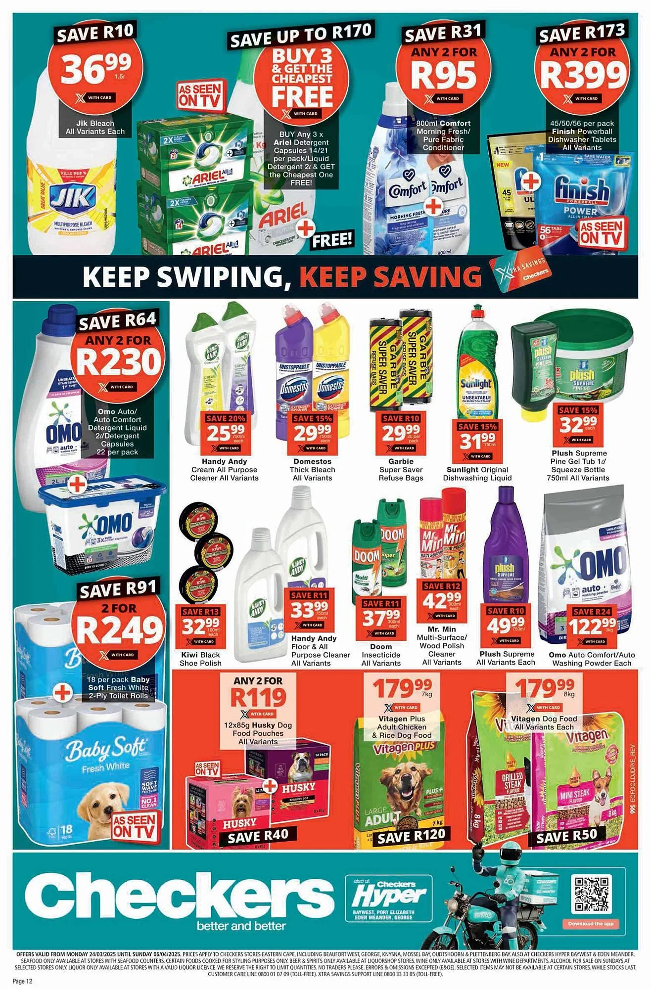 Checkers catalogue from 24 March to 6 April 2025 - Catalogue Page 12