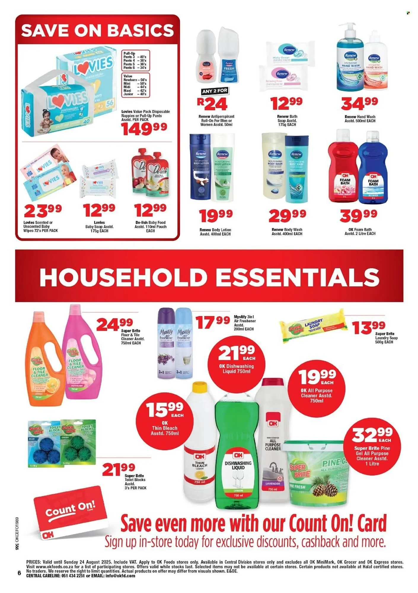 OK Foods catalogue from 13 August to 25 August 2025 - Catalogue Page 6